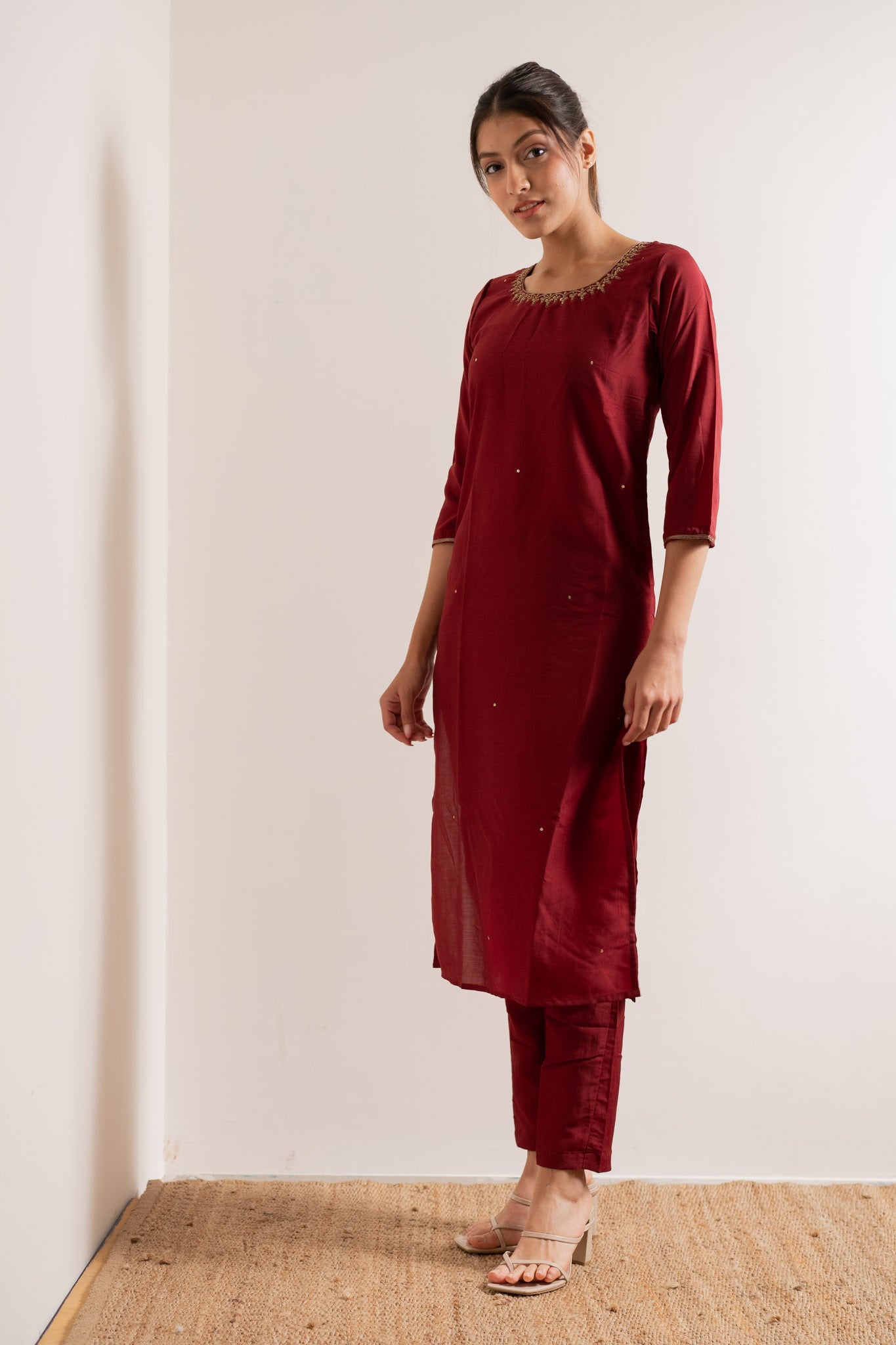 kamli β kurta, pants & dupatta