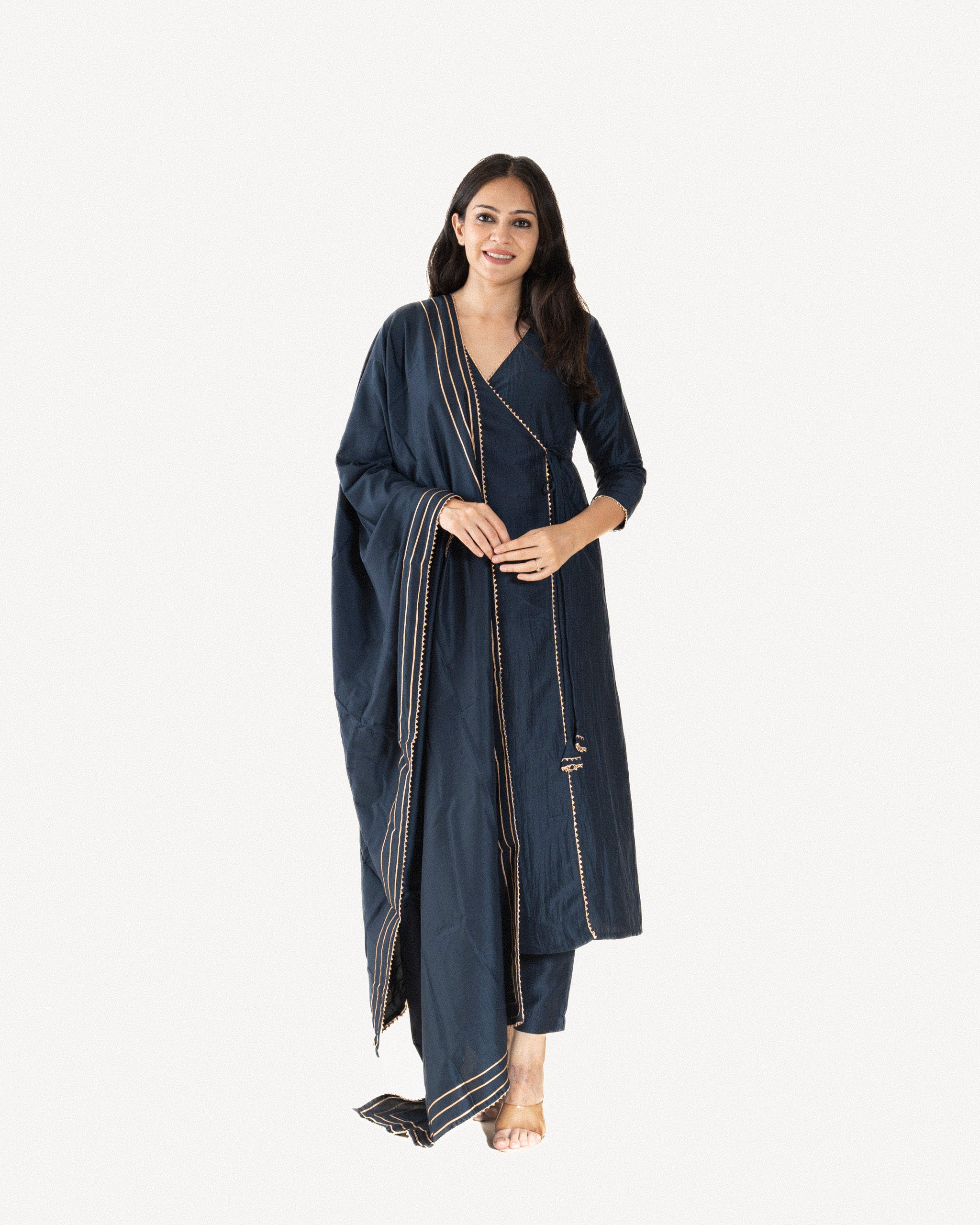 nazm β kurta, pants & dupatta