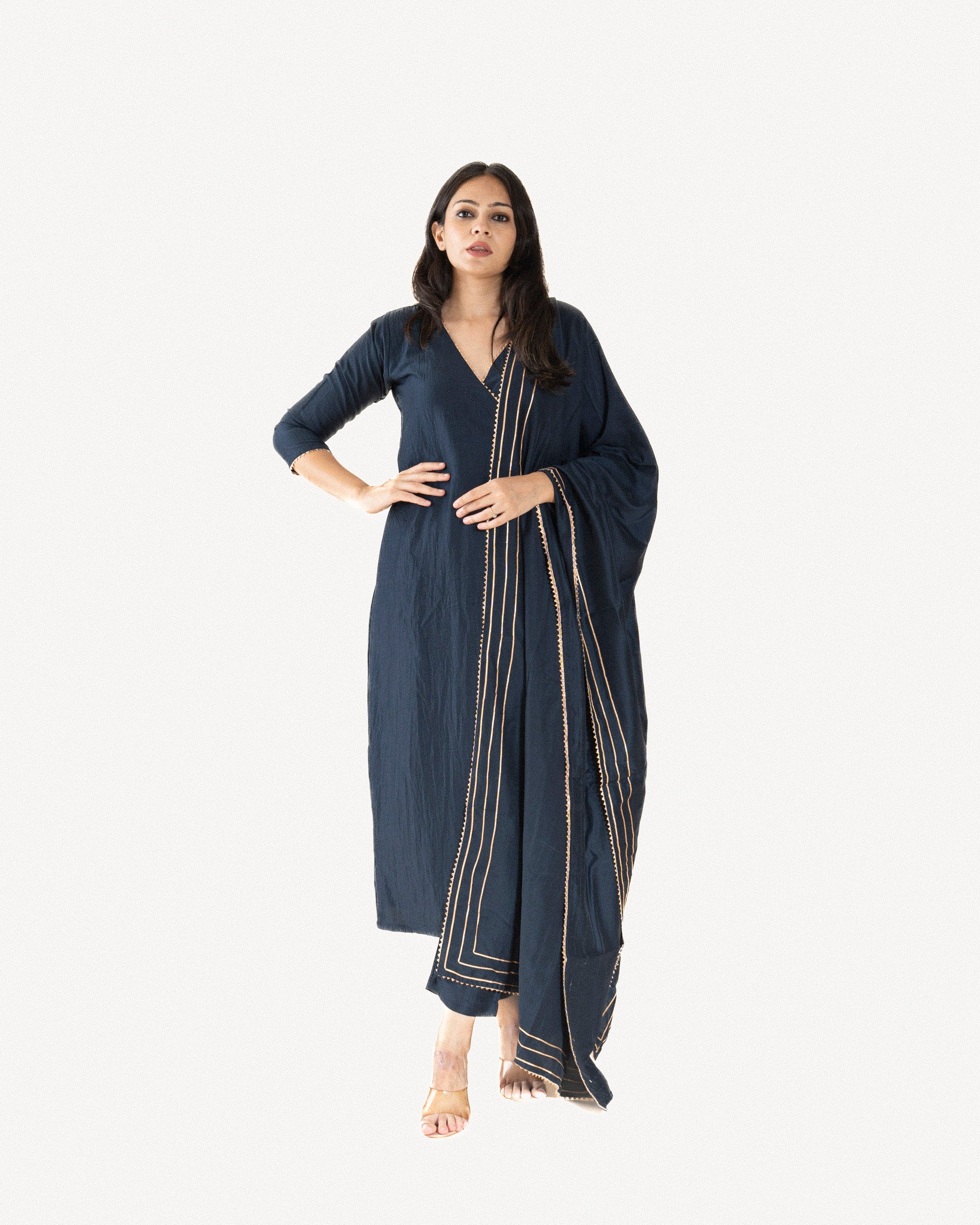 nazm β kurta, pants & dupatta