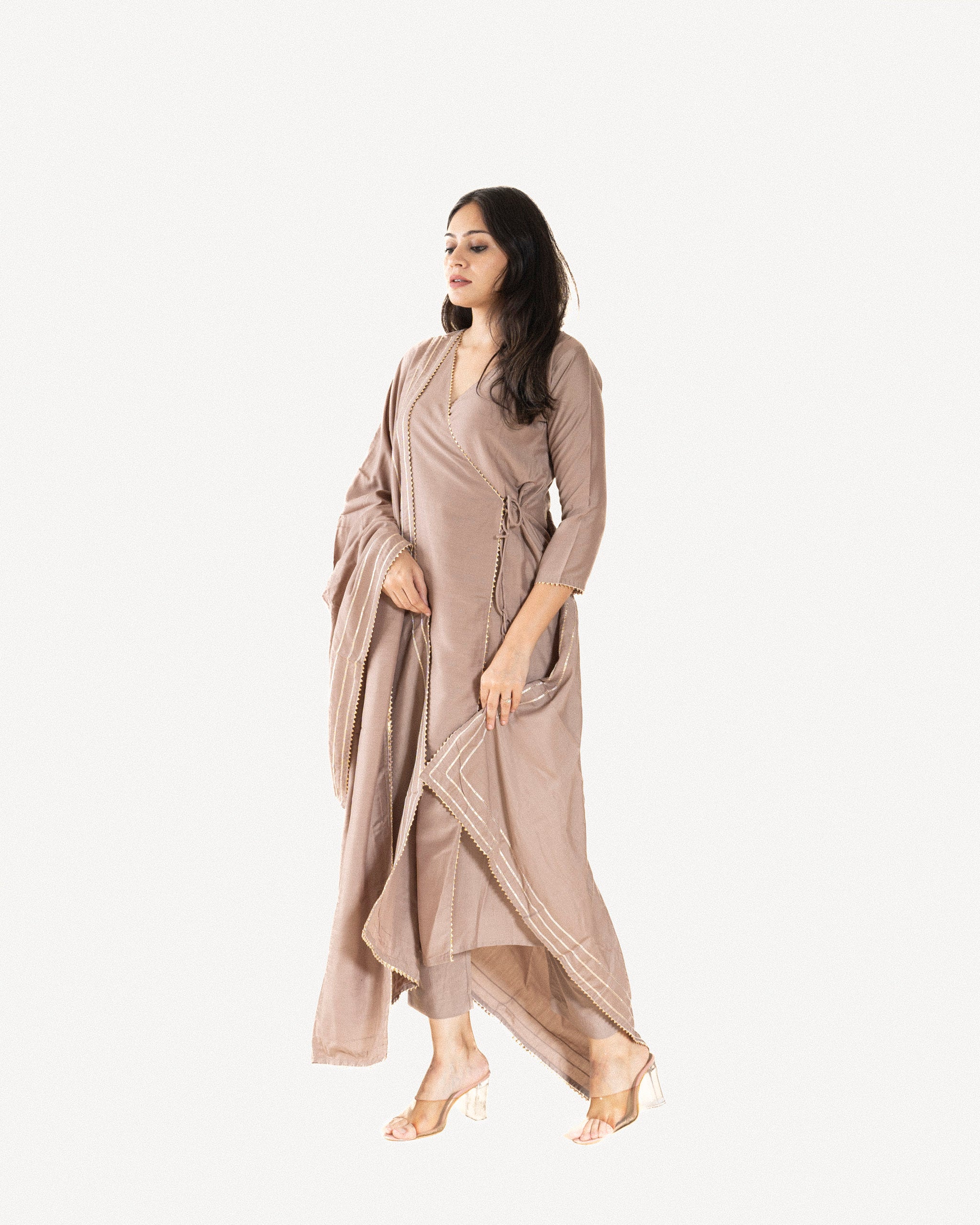 areli β kurta, pants & dupatta