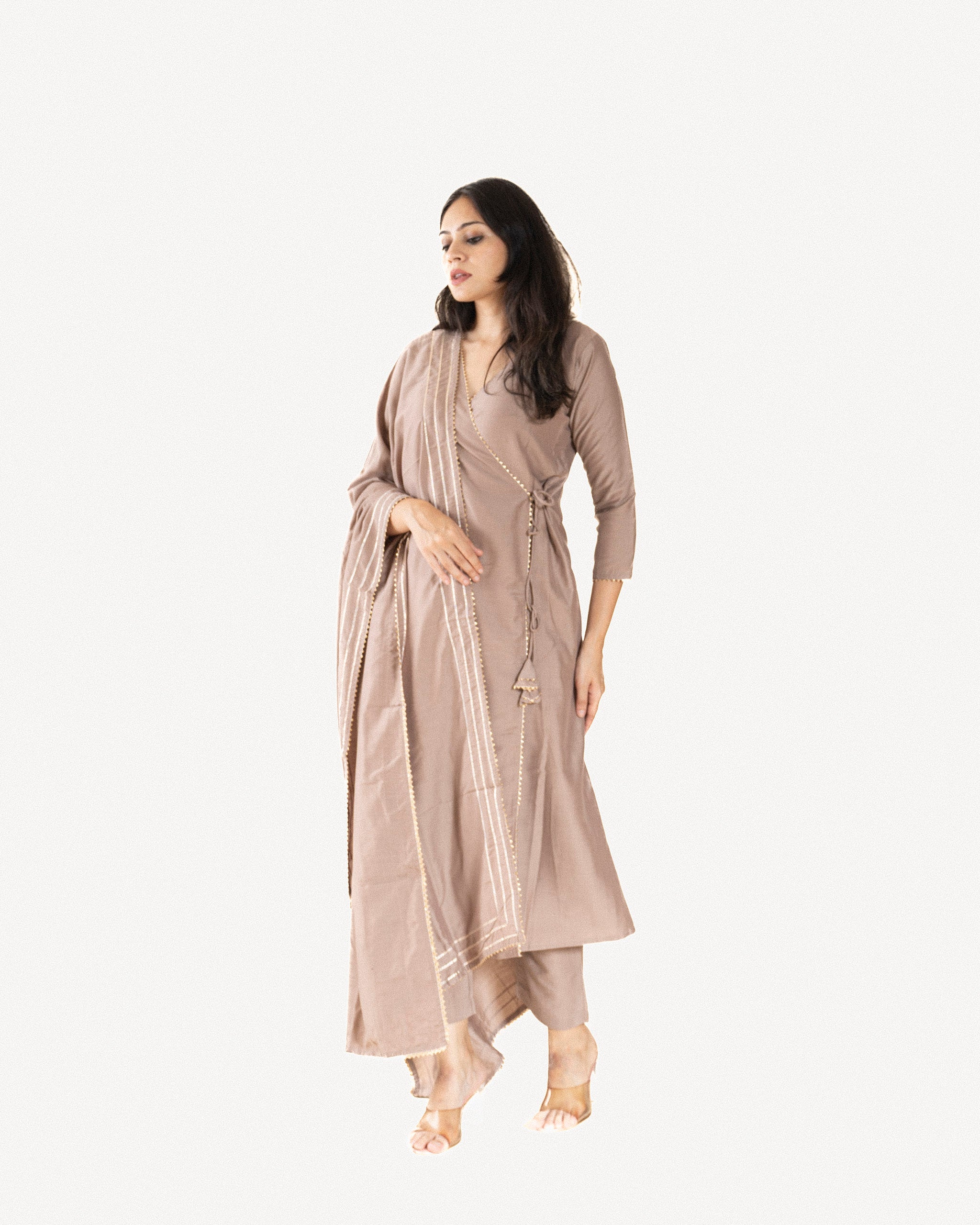 areli β kurta, pants & dupatta