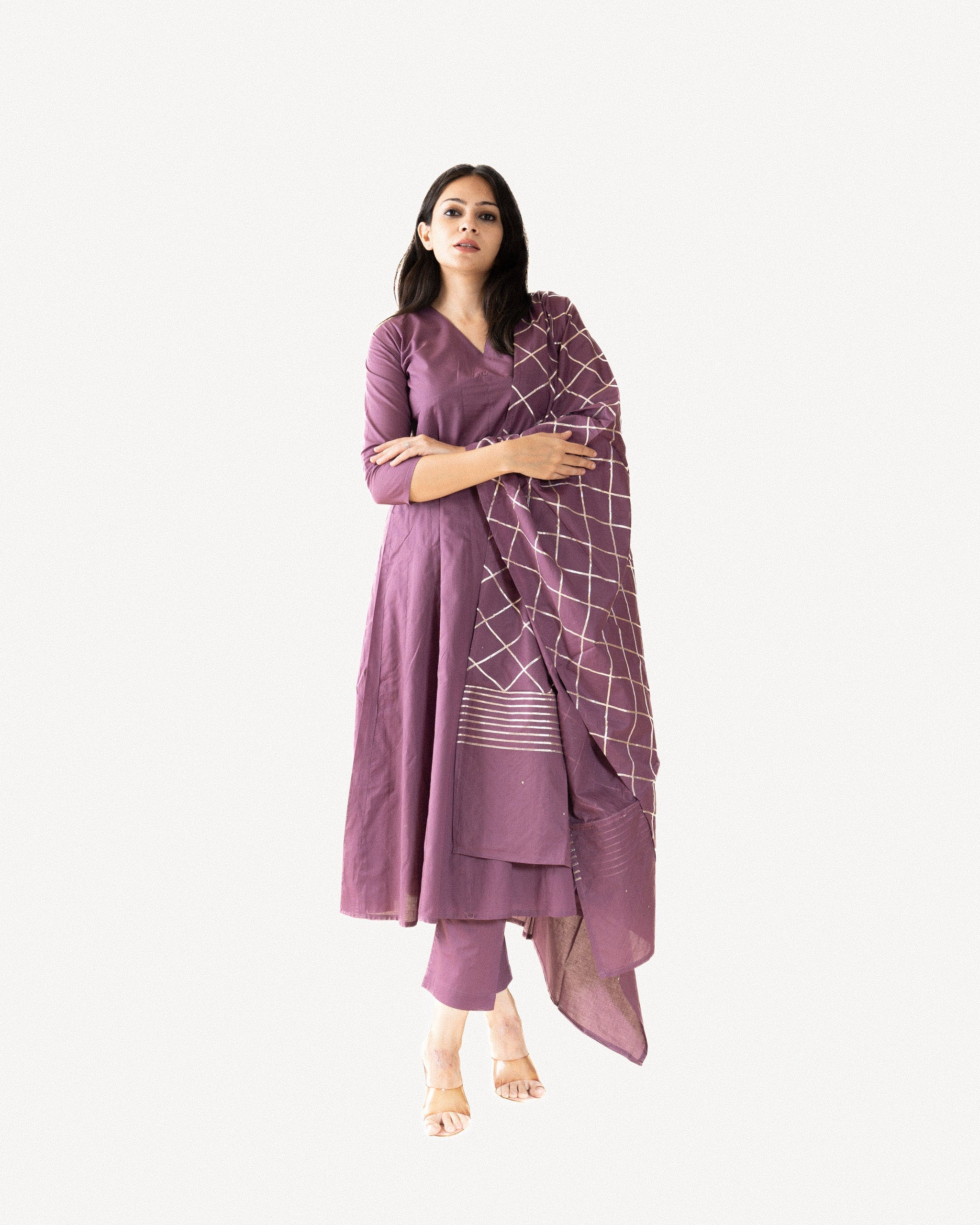 salma β kurta, pants & dupatta