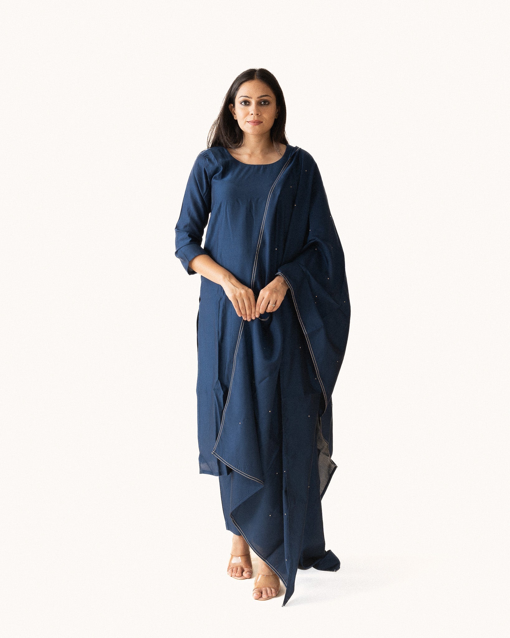 tirth β kurta, pants & dupatta
