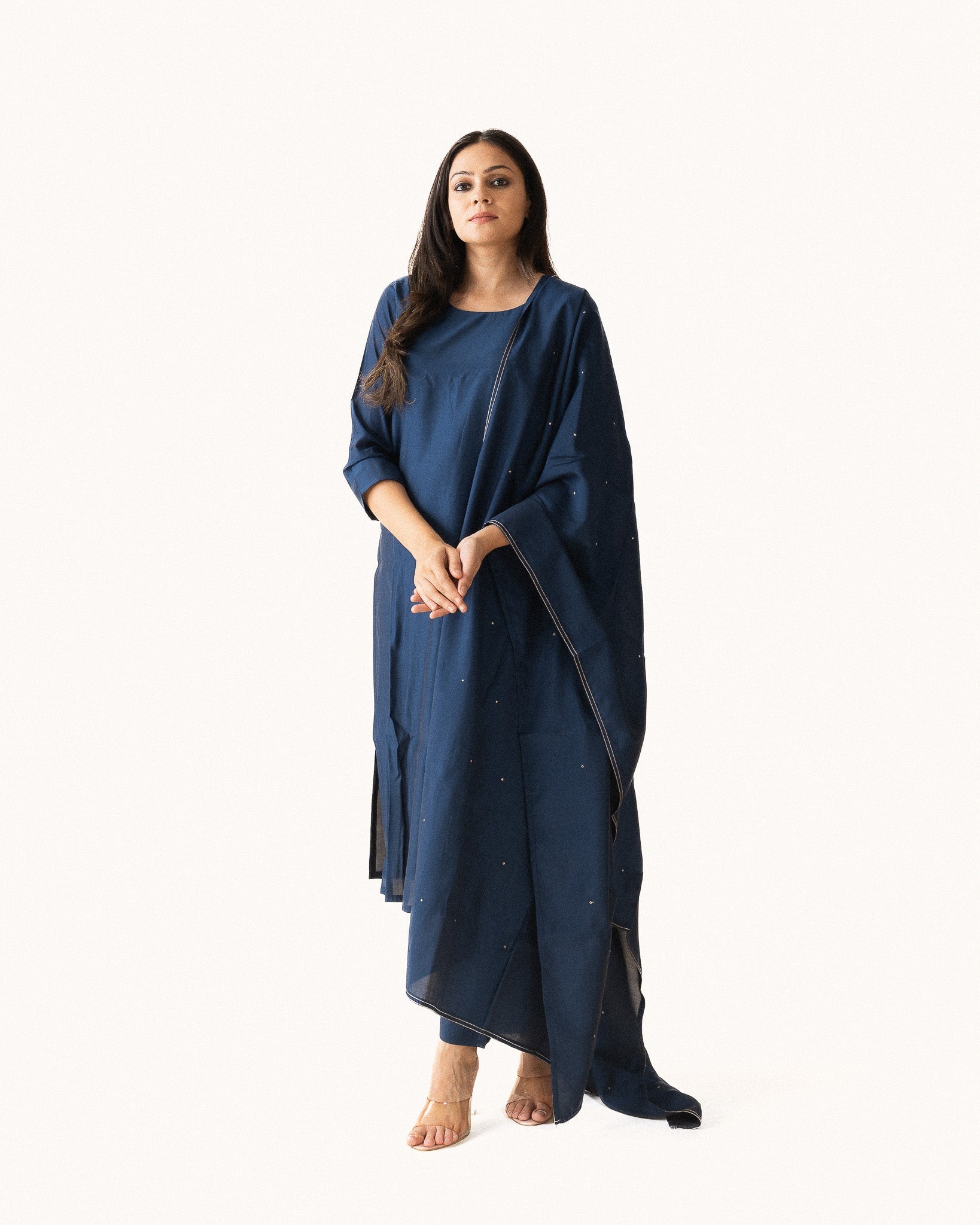tirth β kurta, pants & dupatta