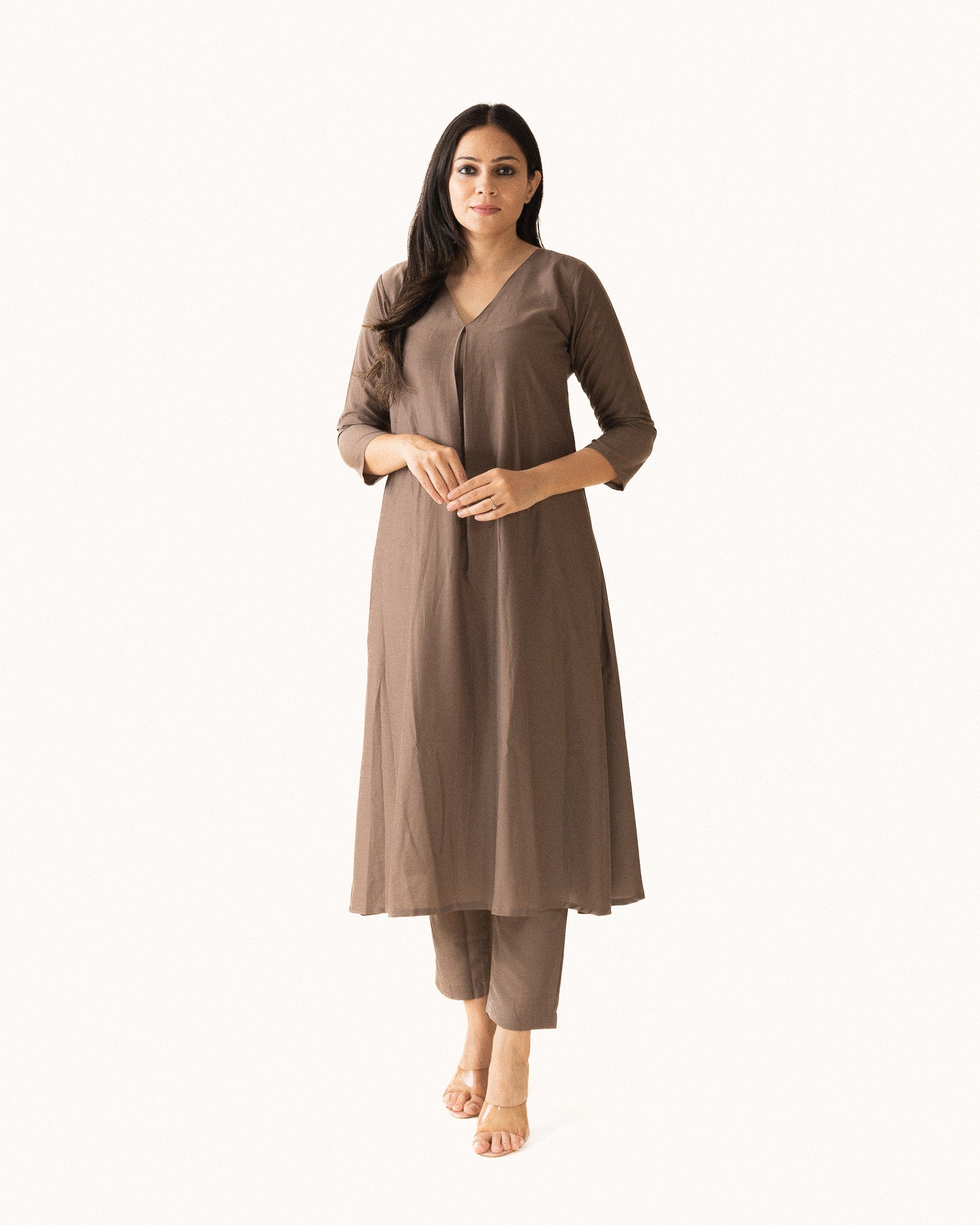 khakhi β kurta & pants