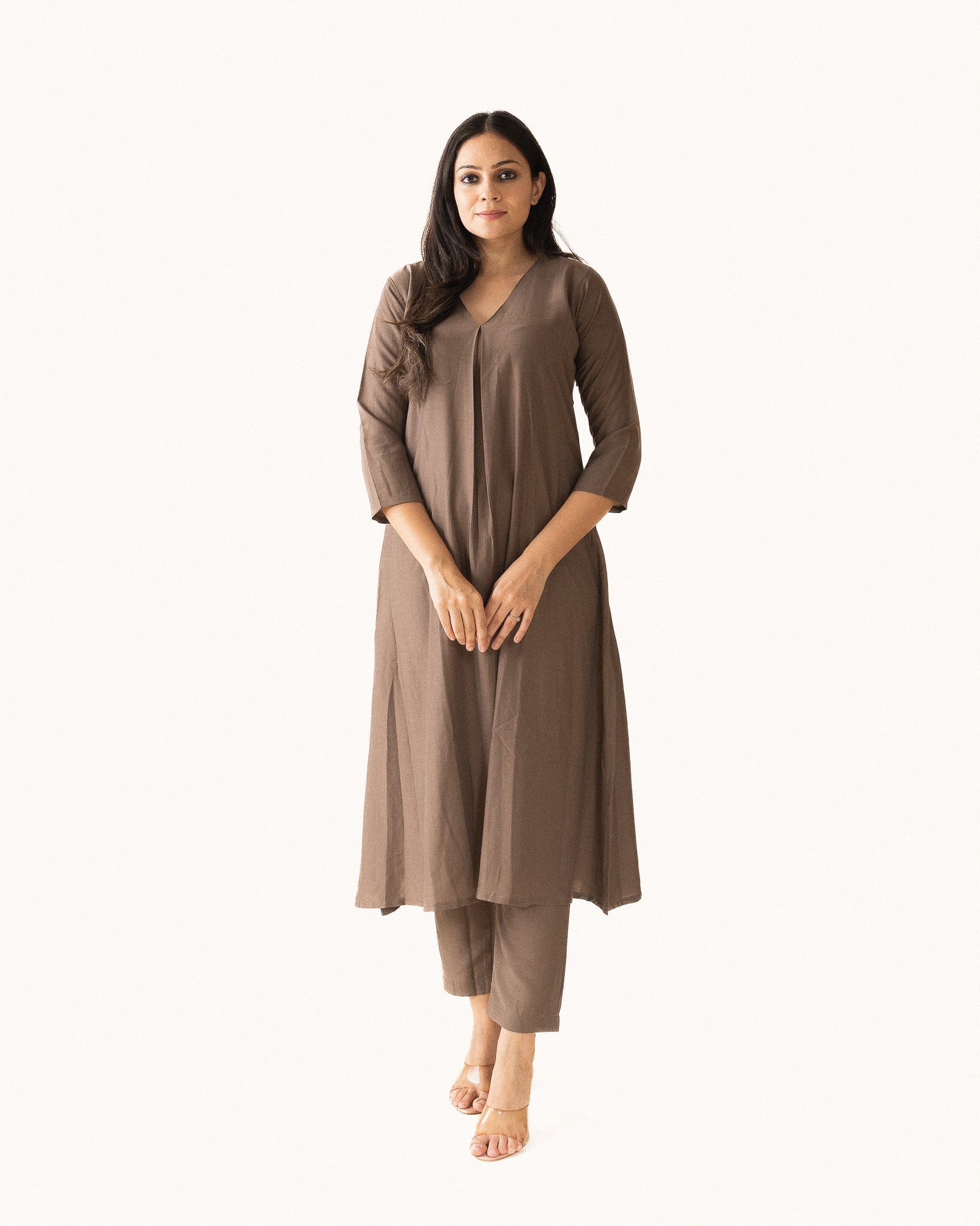 khakhi β kurta & pants