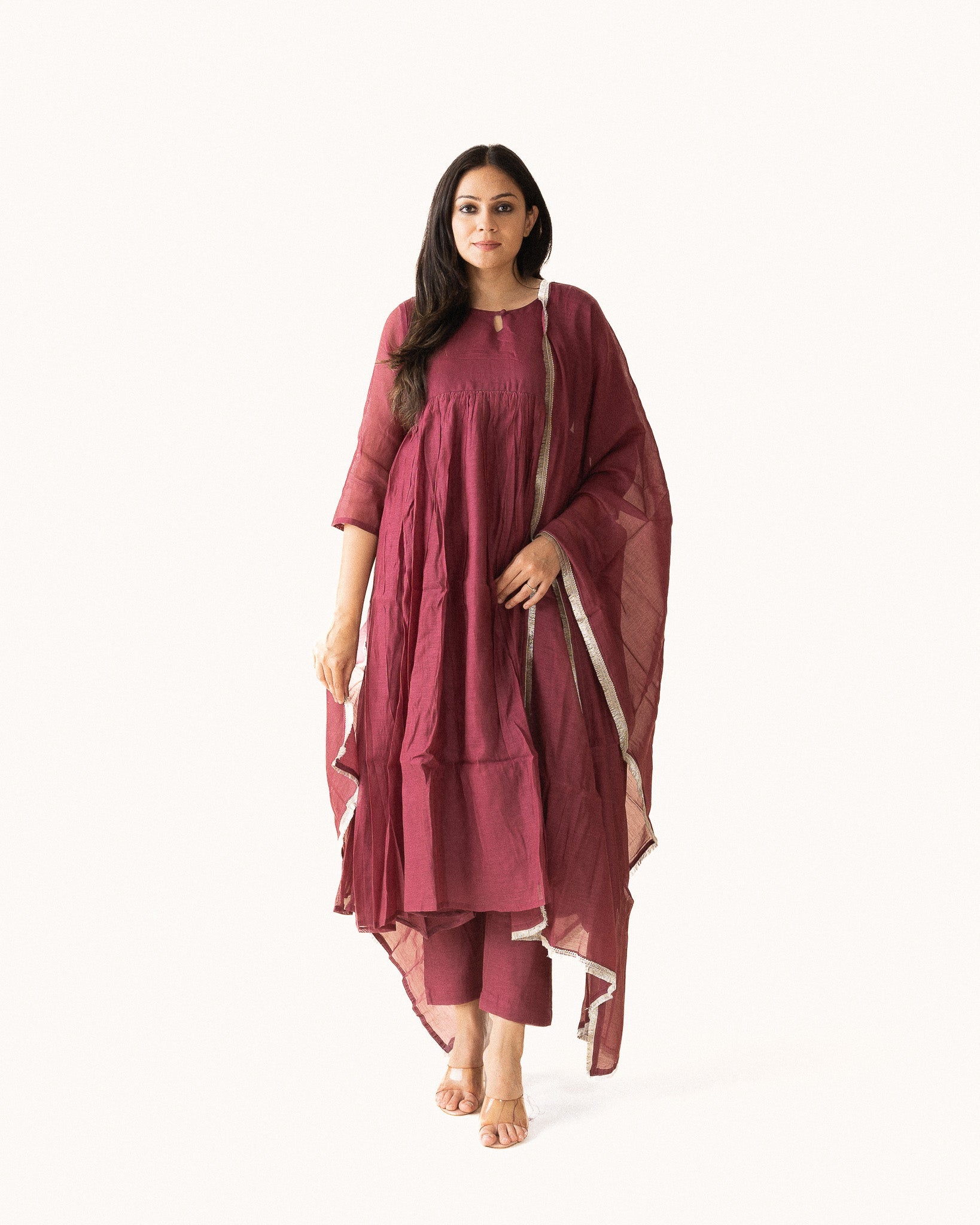 meher β kurta, pants & dupatta