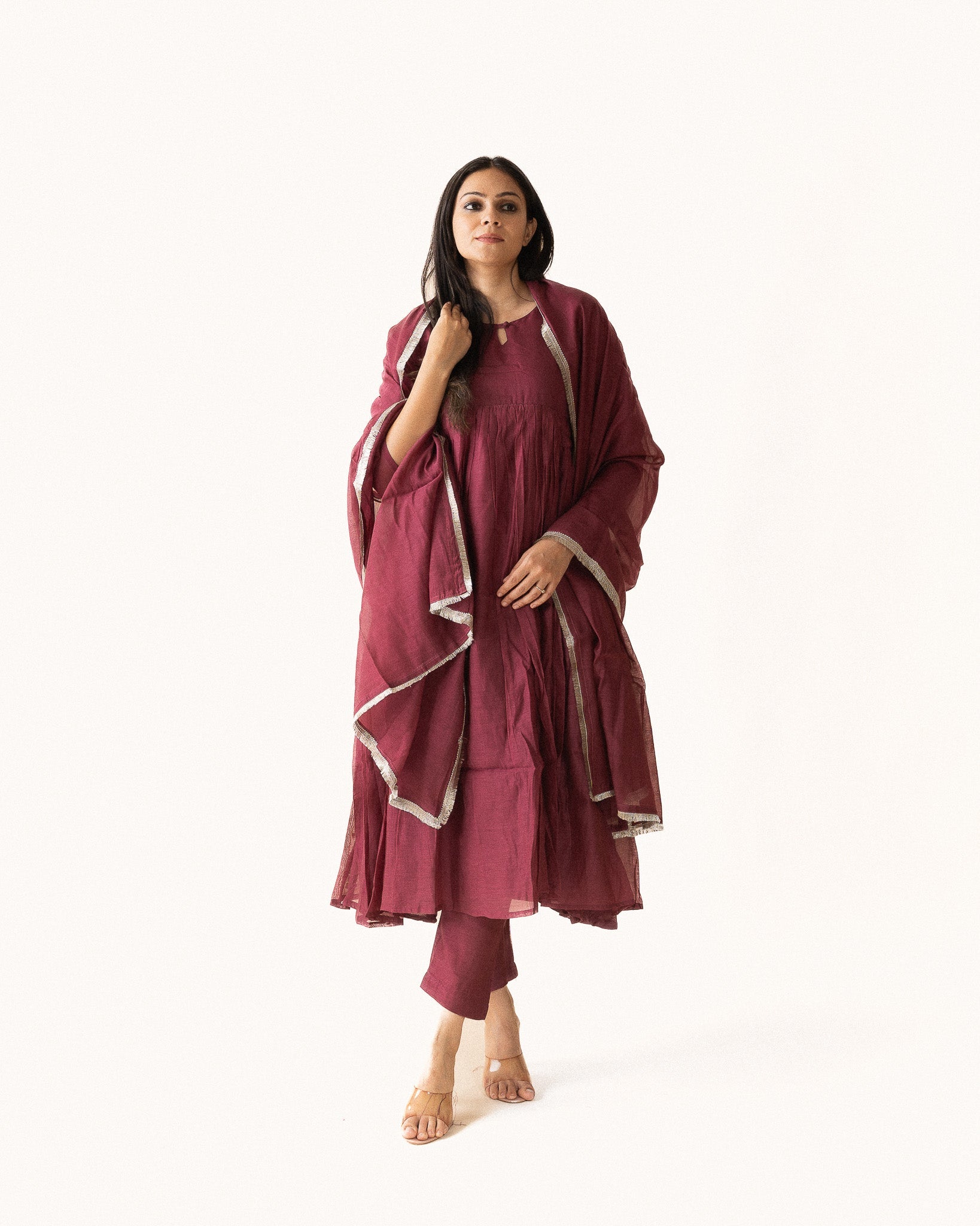 meher β kurta, pants & dupatta