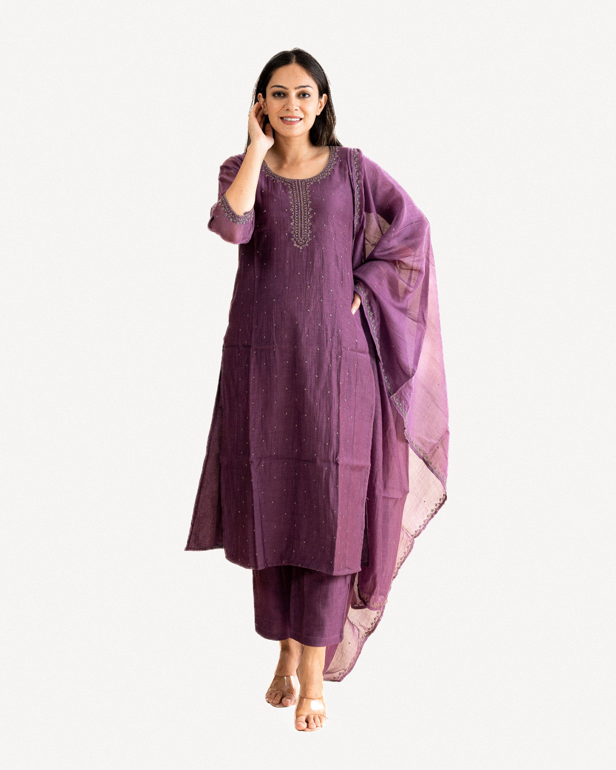 preet β kurta, pants & dupatta