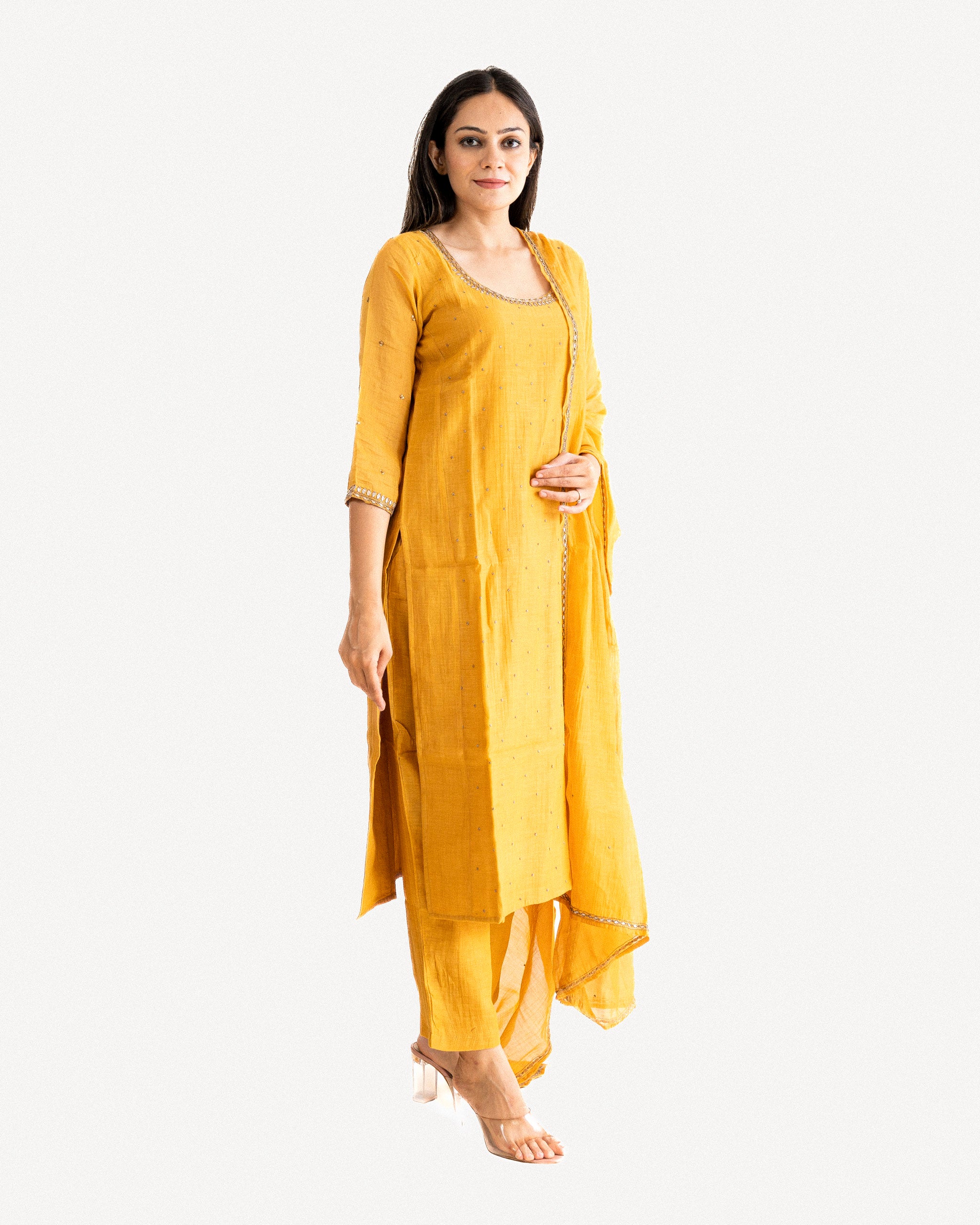 nitara β kurta, pants & dupatta