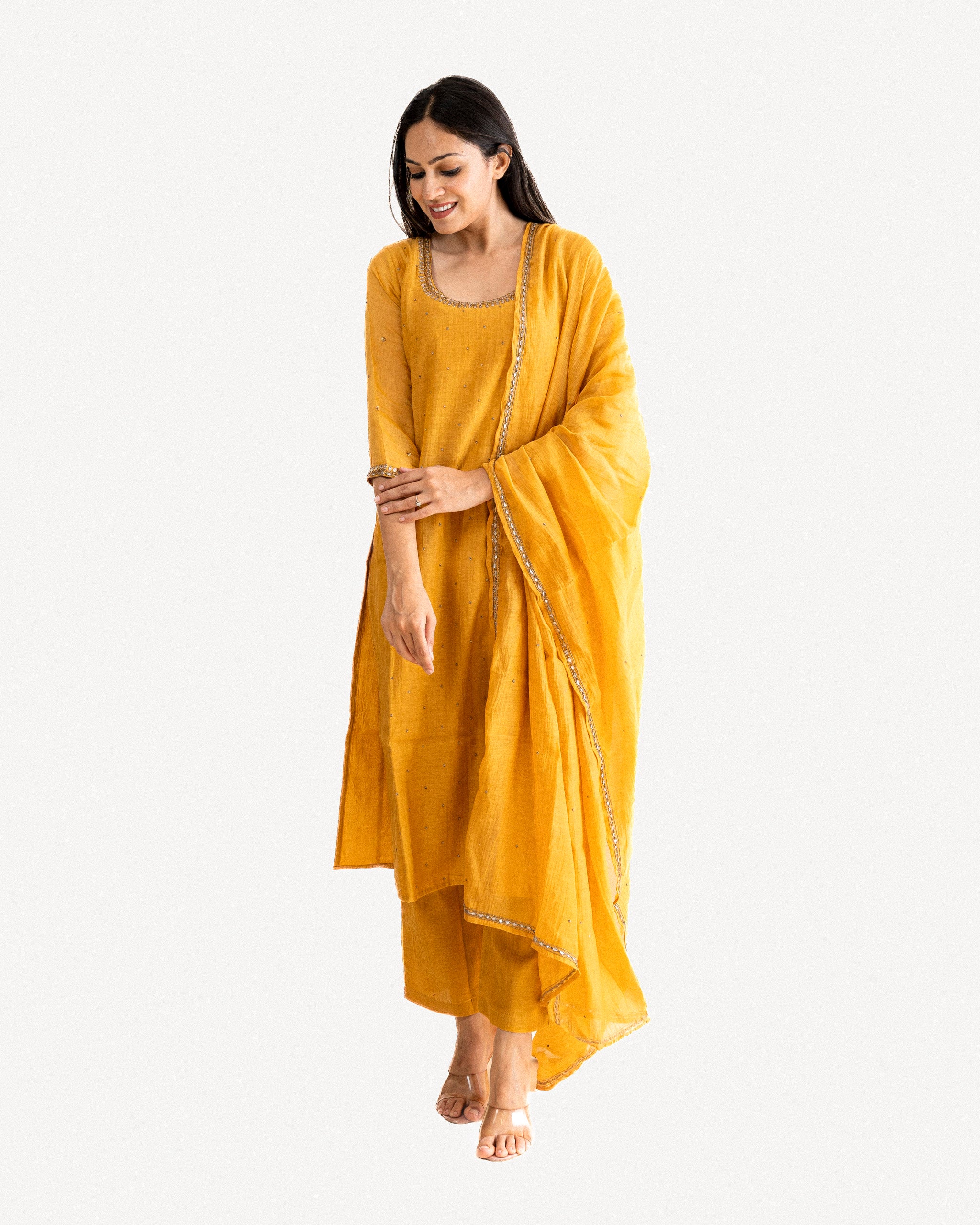 nitara β kurta, pants & dupatta