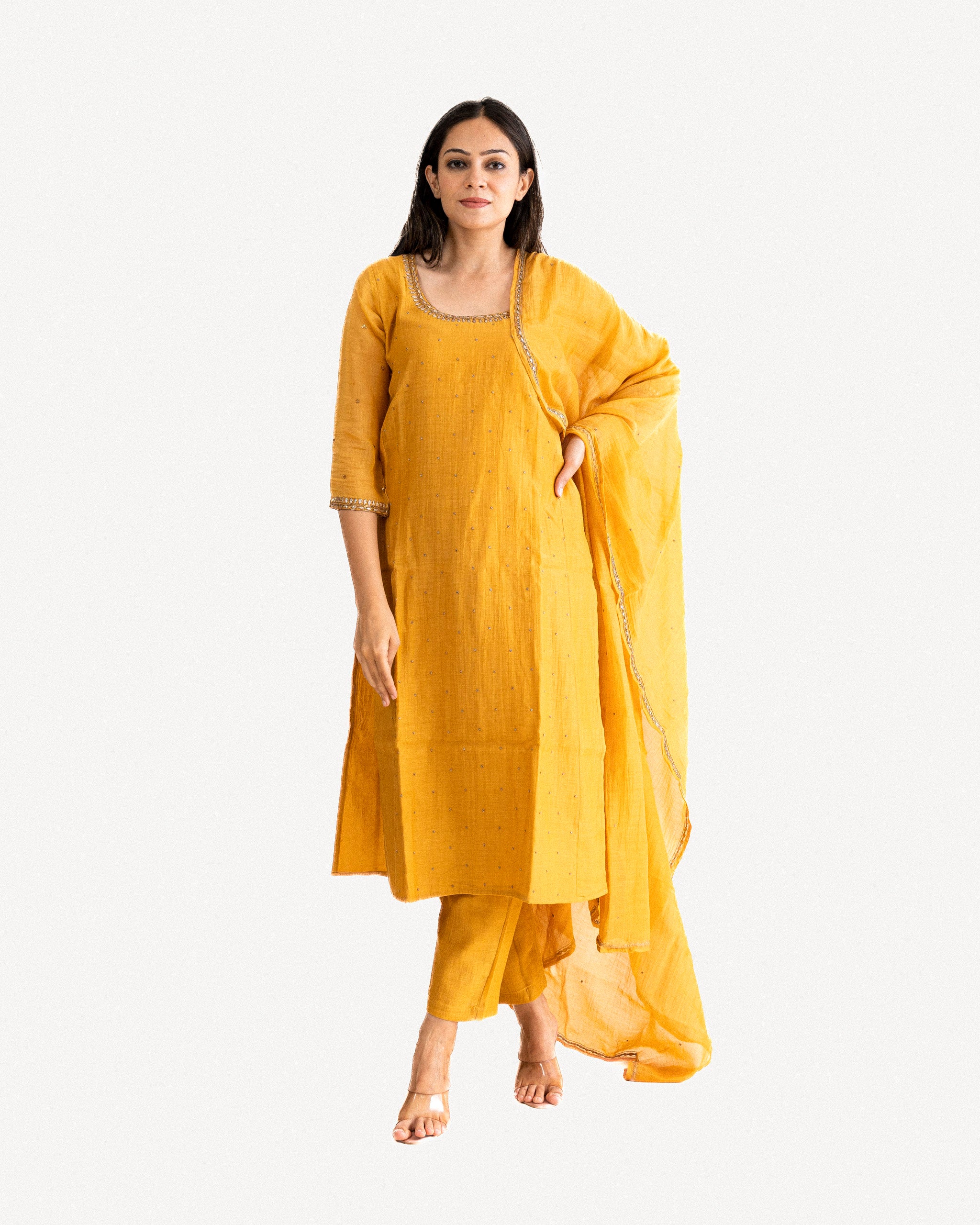 nitara β kurta, pants & dupatta