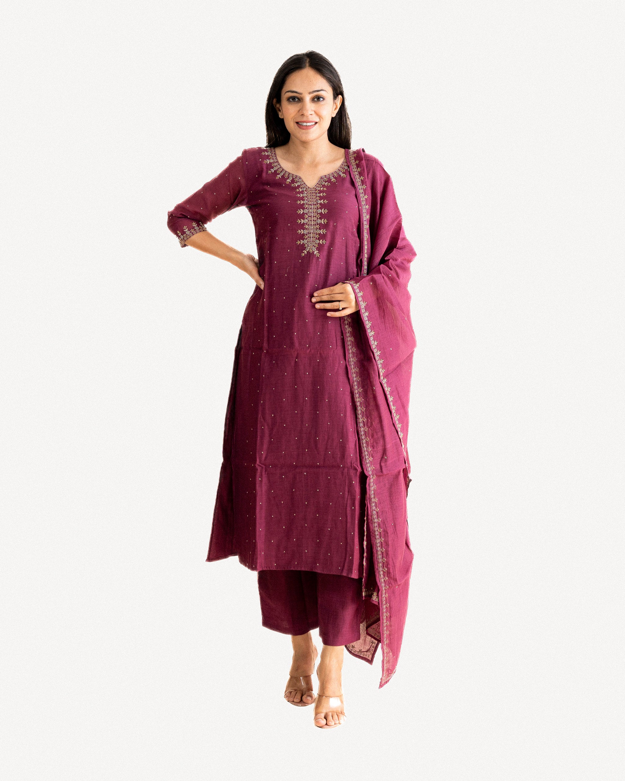 rumi β kurta, pants & dupatta