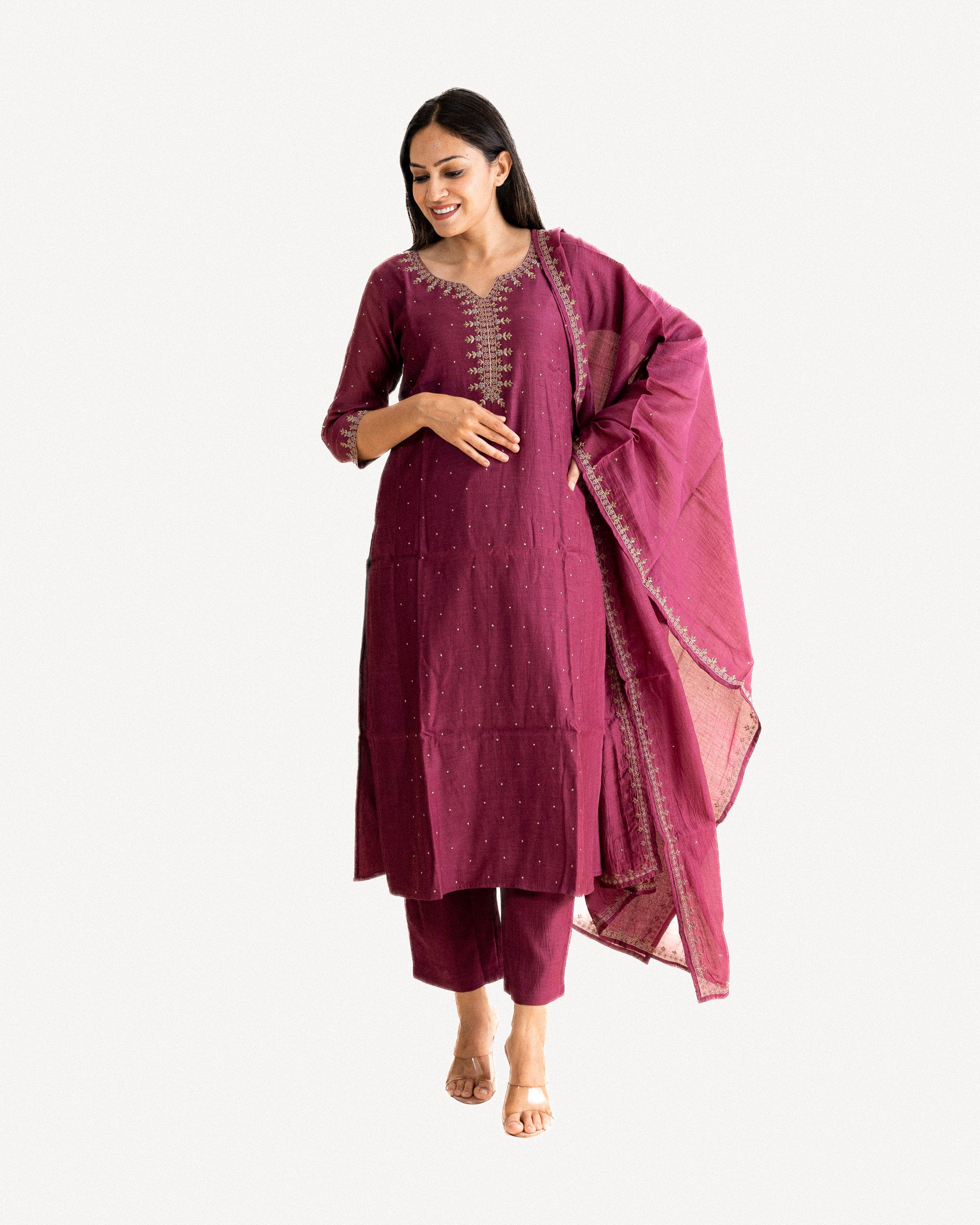 rumi β kurta, pants & dupatta