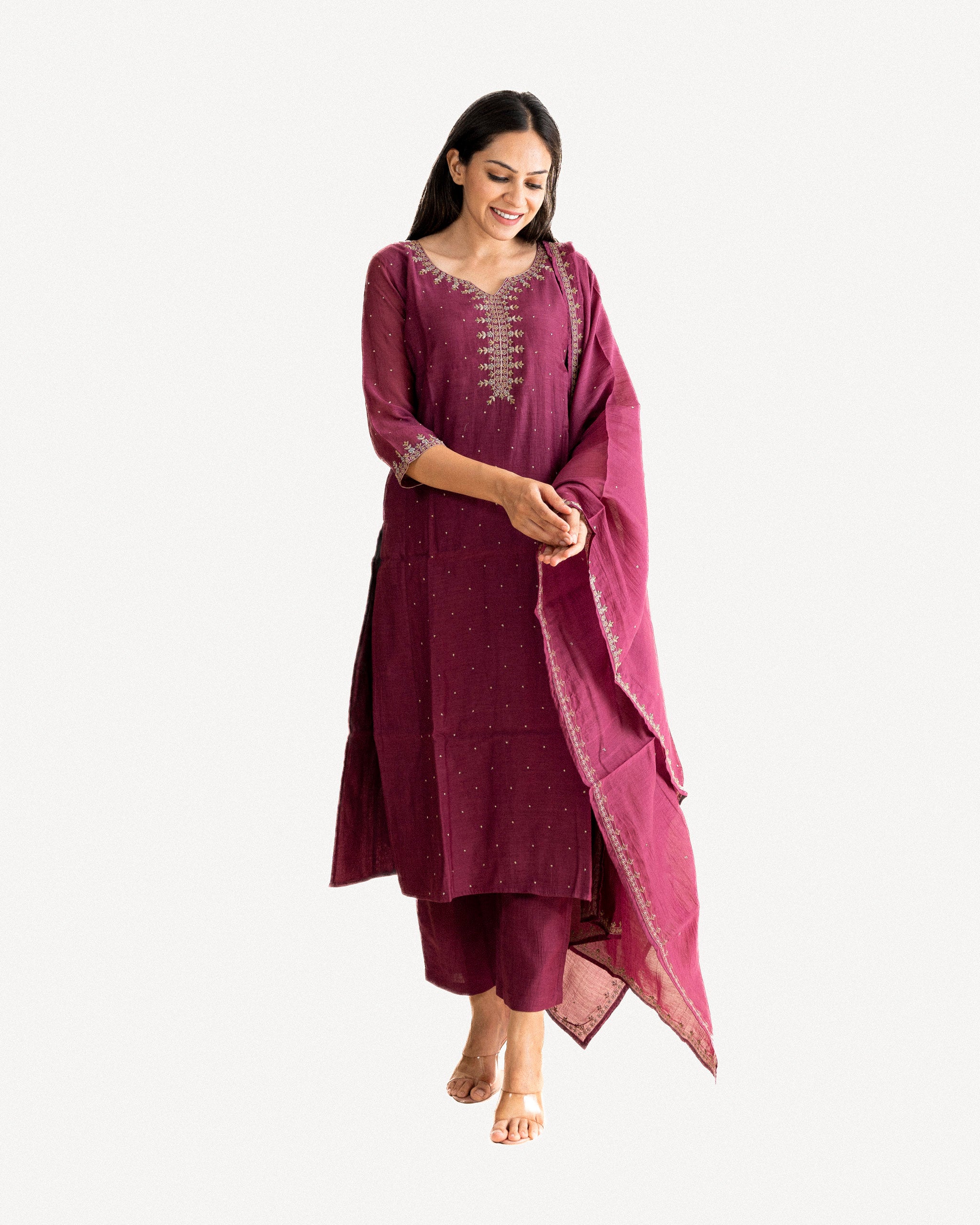 rumi β kurta, pants & dupatta