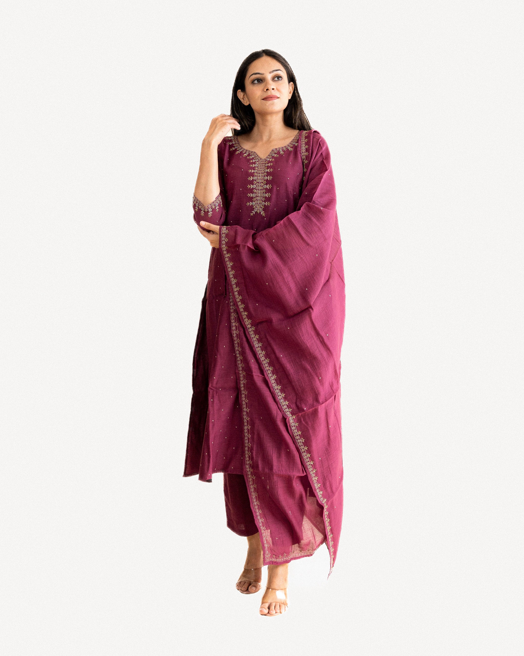 rumi β kurta, pants & dupatta