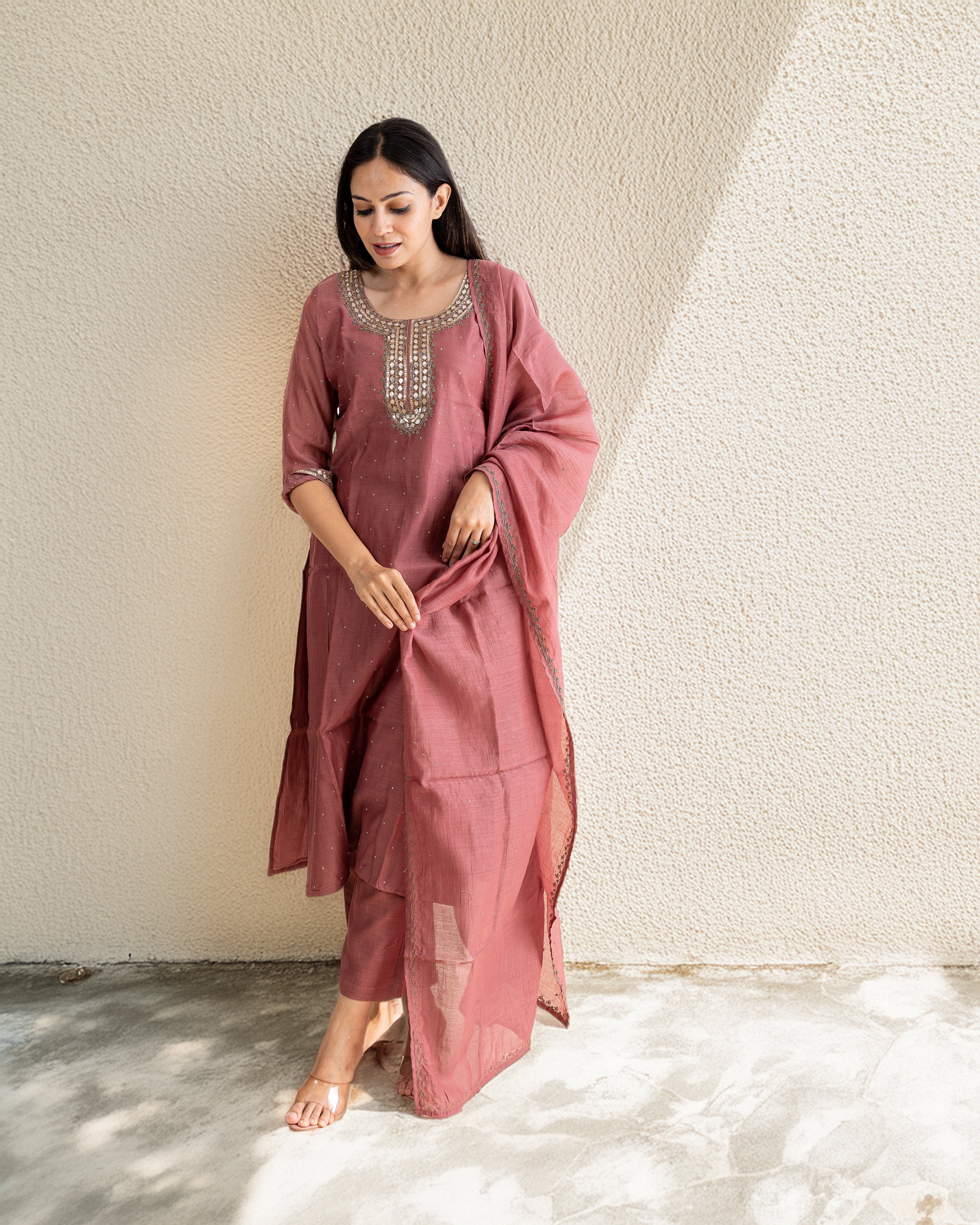 panihari β kurta, pants & dupatta