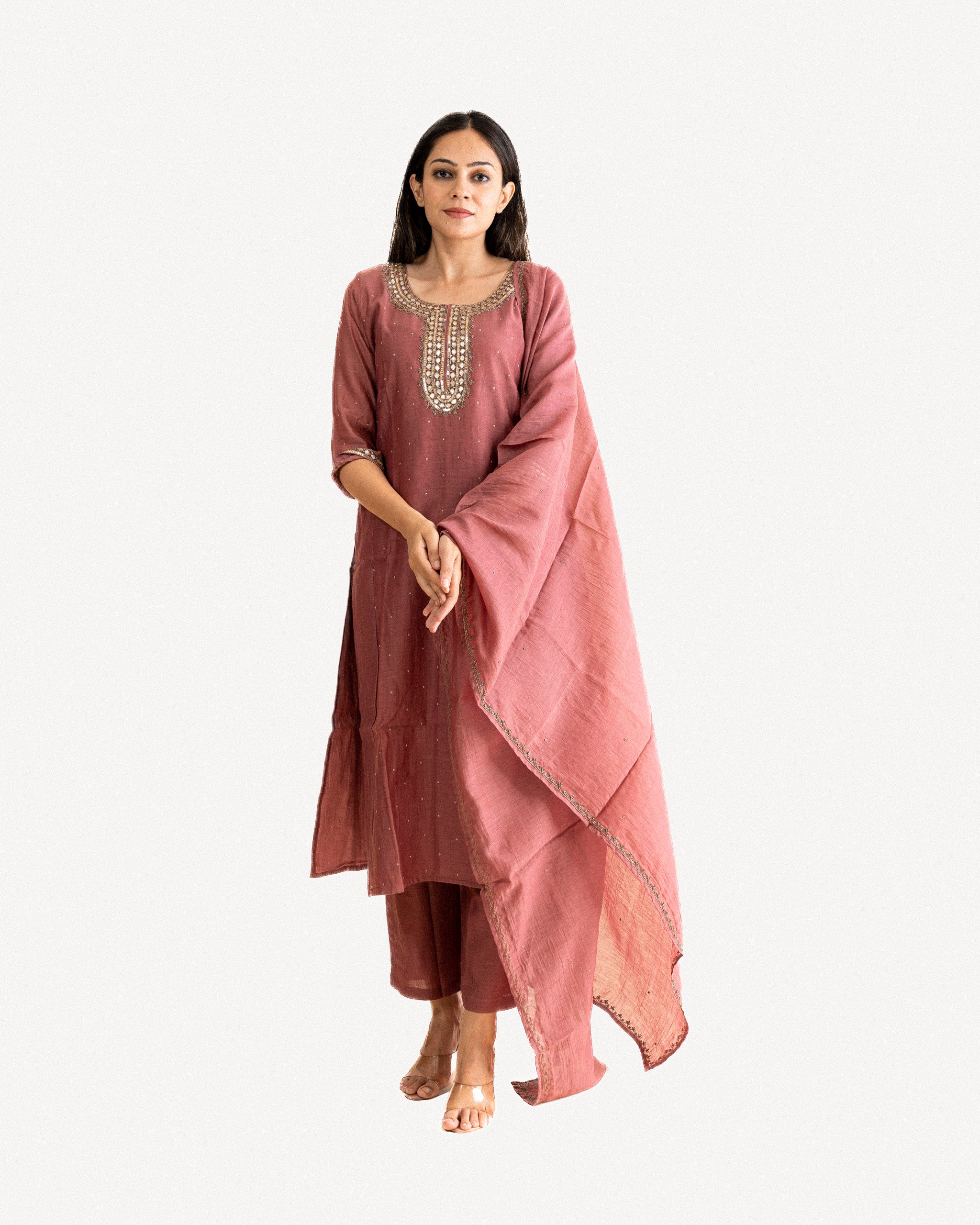 panihari β kurta, pants & dupatta