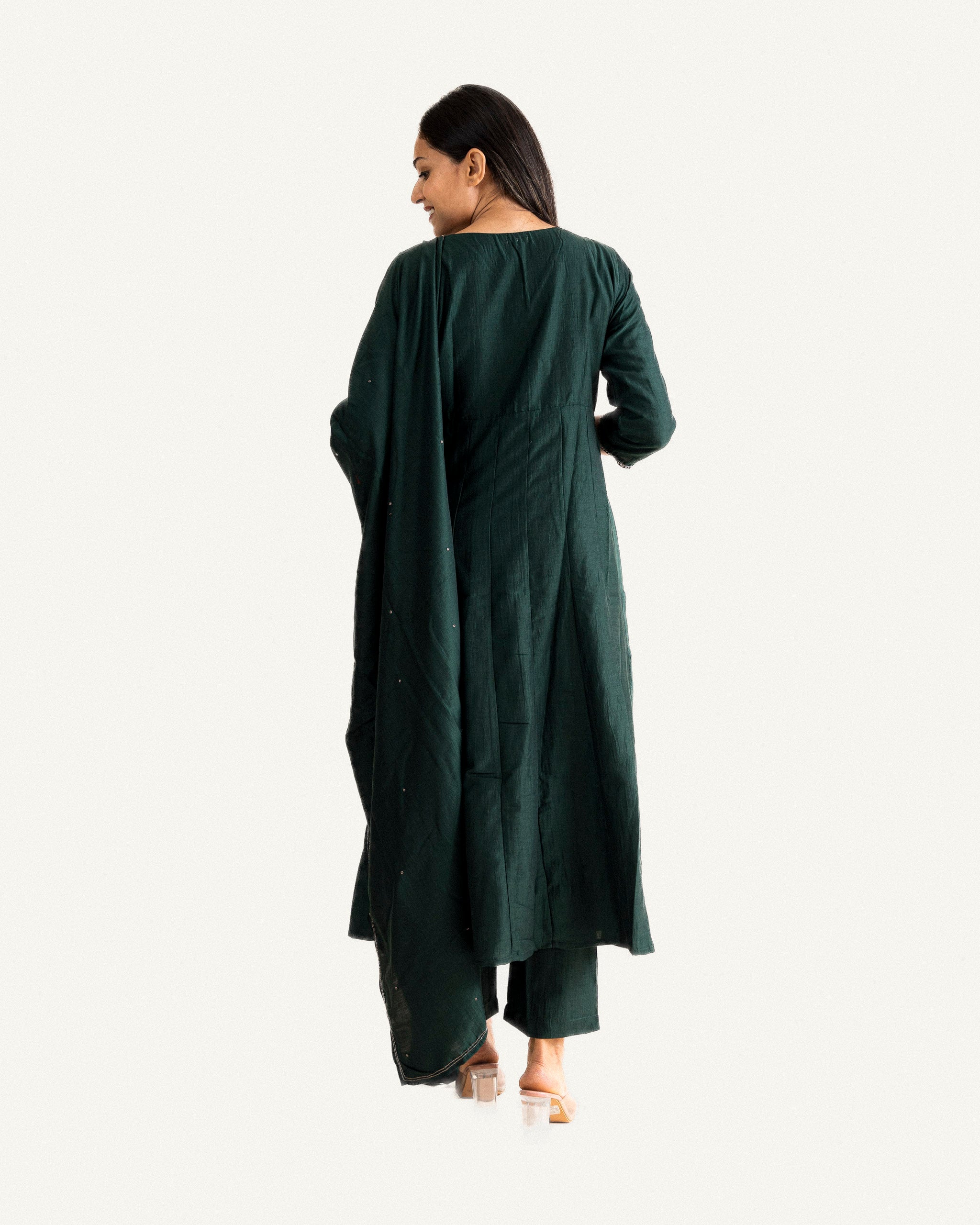 neem β kurta, pants & dupatta