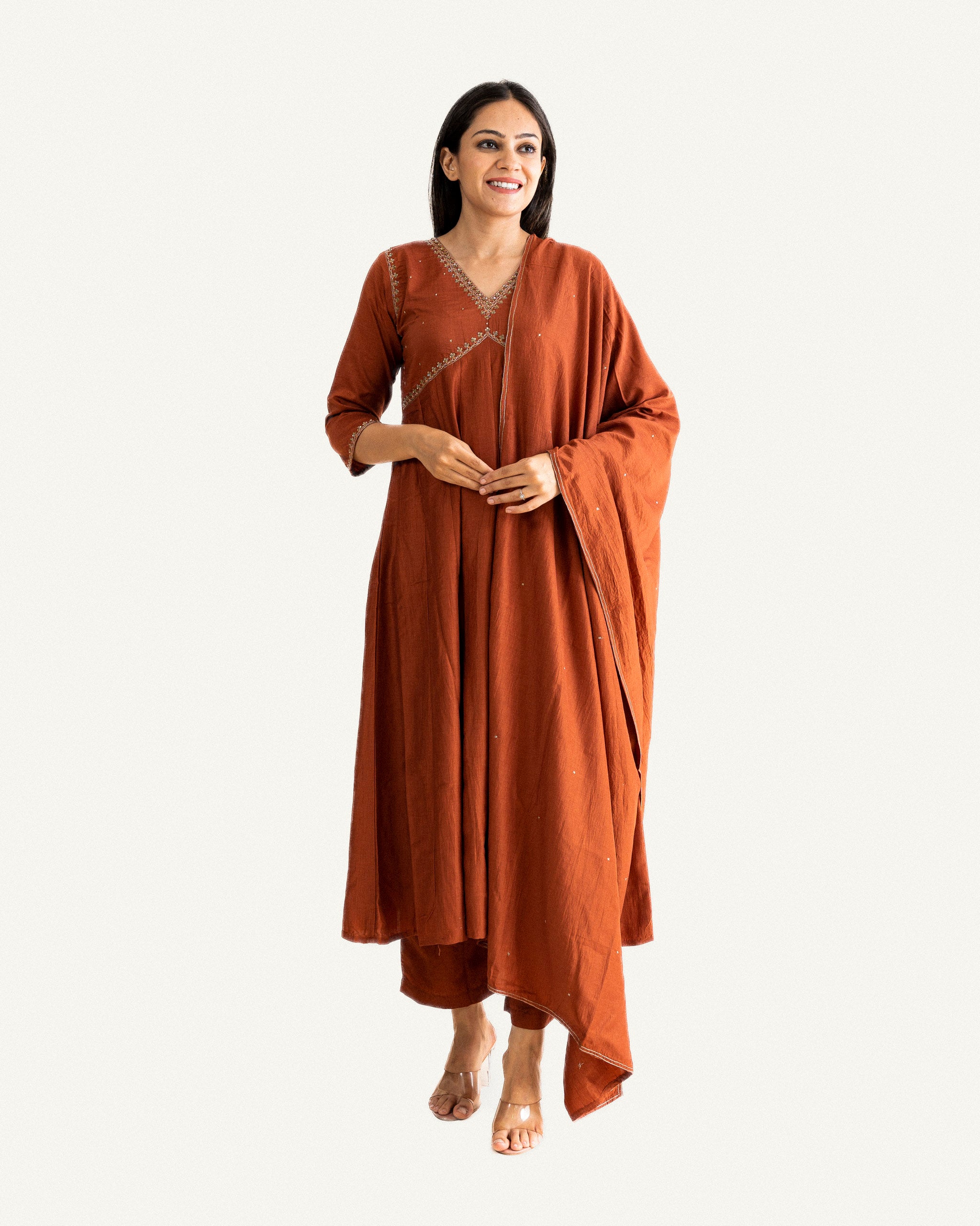 rang β kurta, pants & dupatta