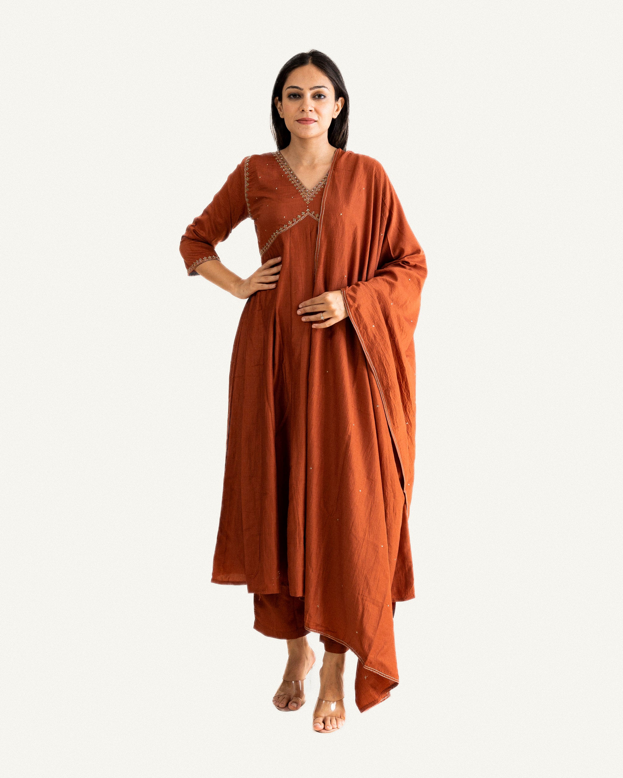 rang — kurta, pants & dupatta
