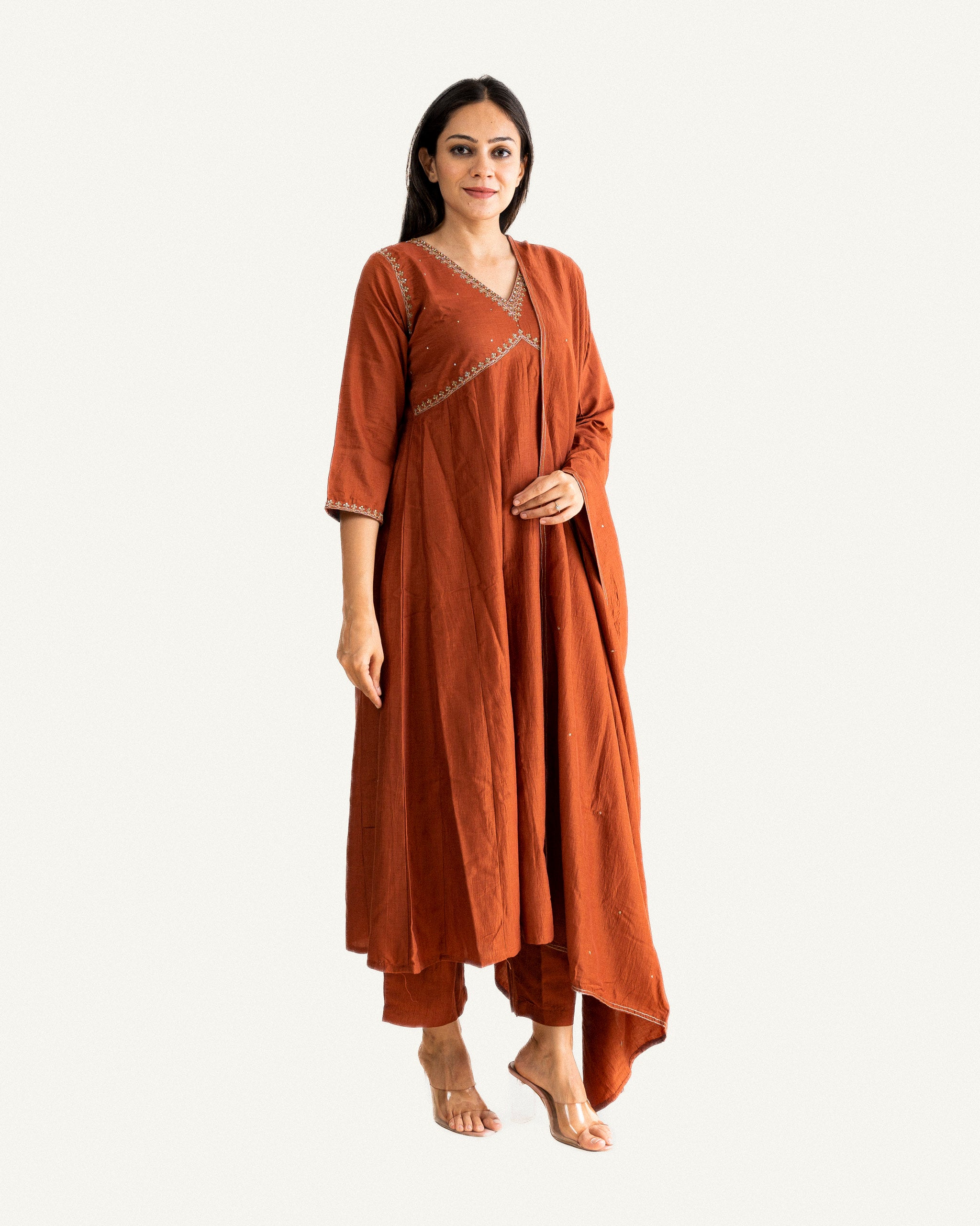 rang β kurta, pants & dupatta