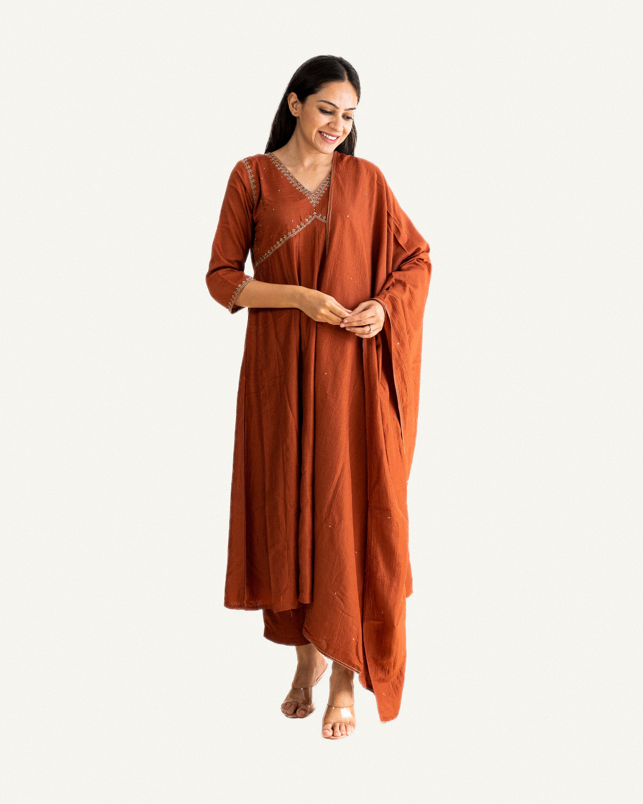 rang β kurta, pants & dupatta