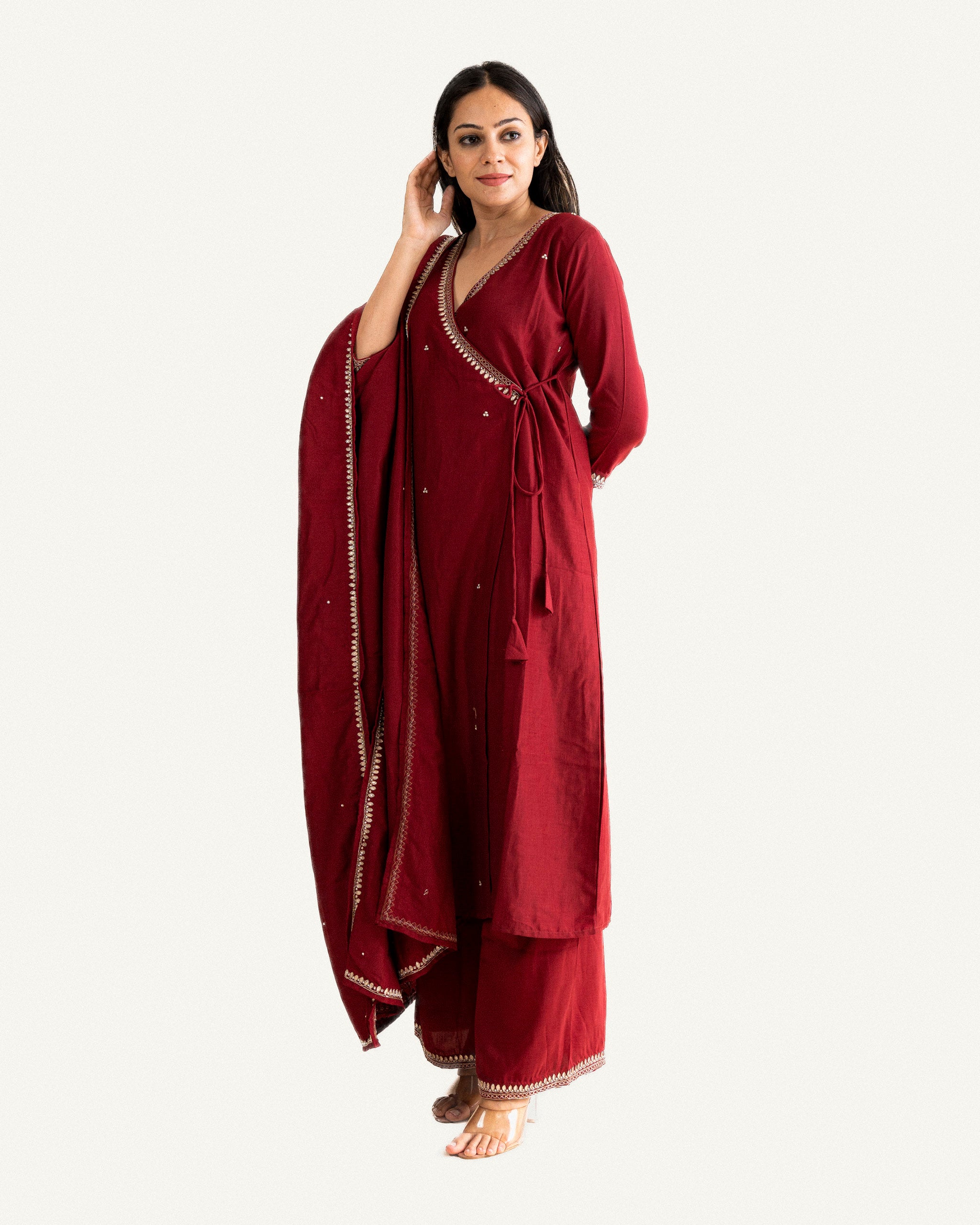 nargis β kurta, pants & dupatta