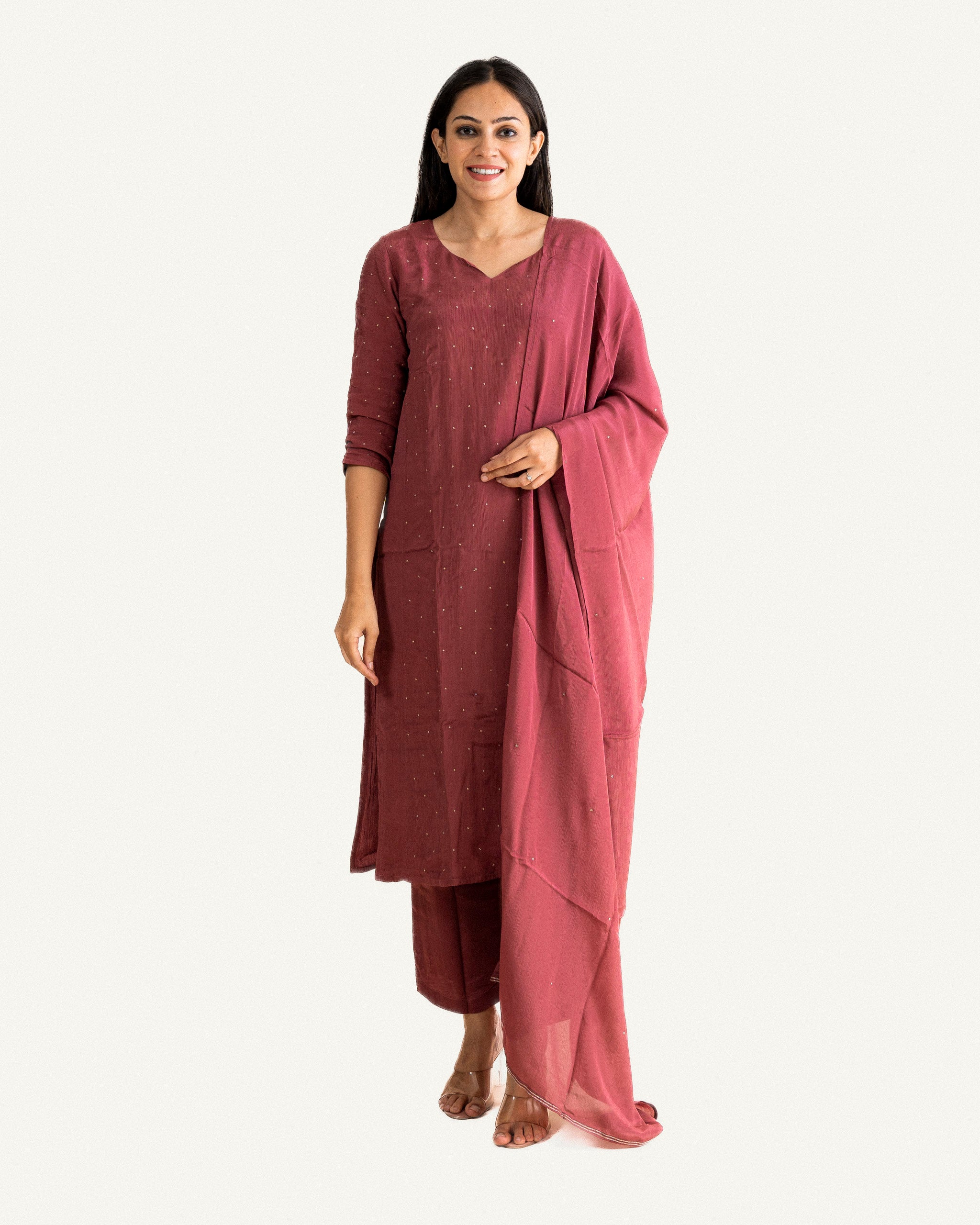 fida β kurta, pants & dupatta