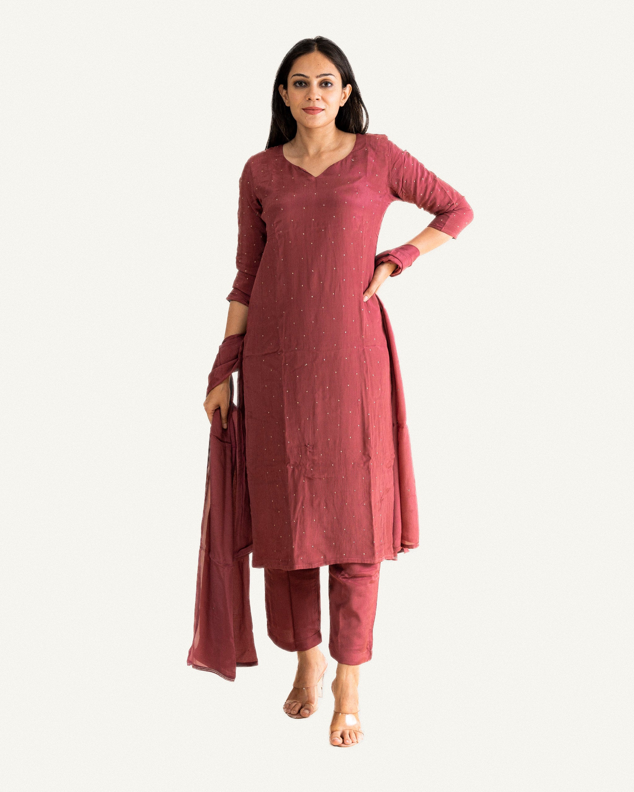 fida β kurta, pants & dupatta
