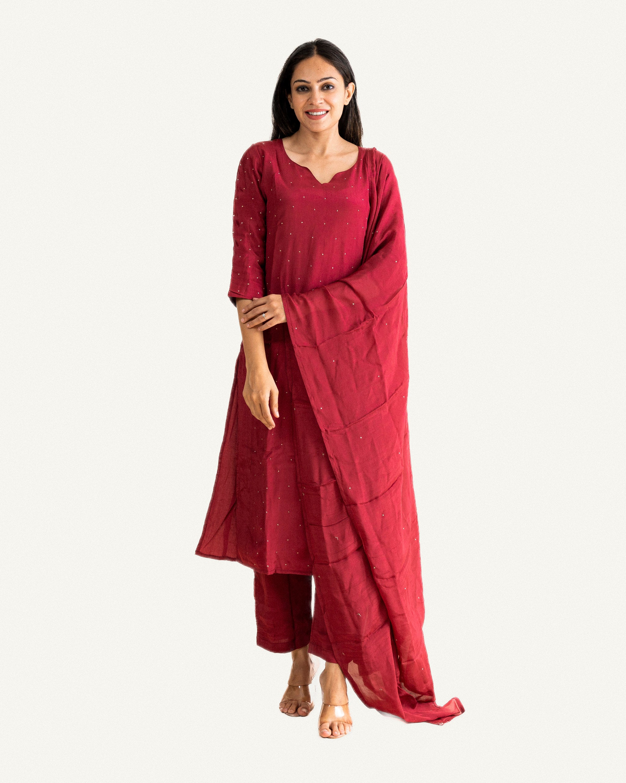 avani β kurta, pants & dupatta