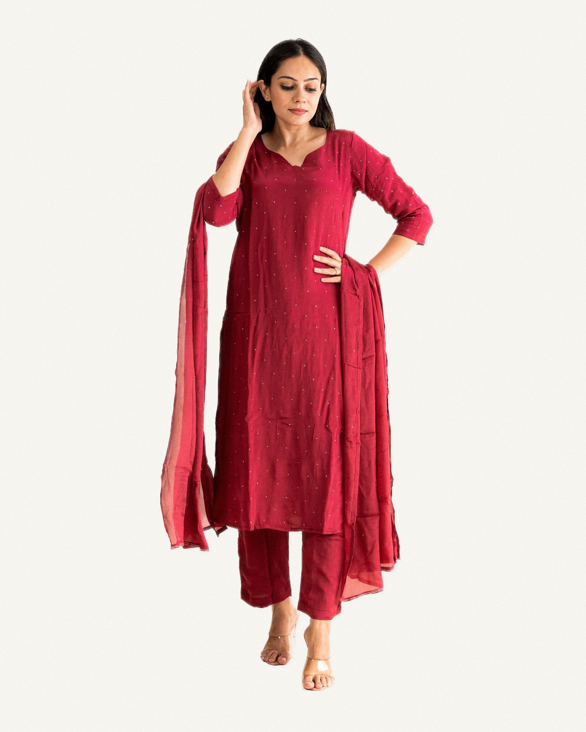 avani β kurta, pants & dupatta