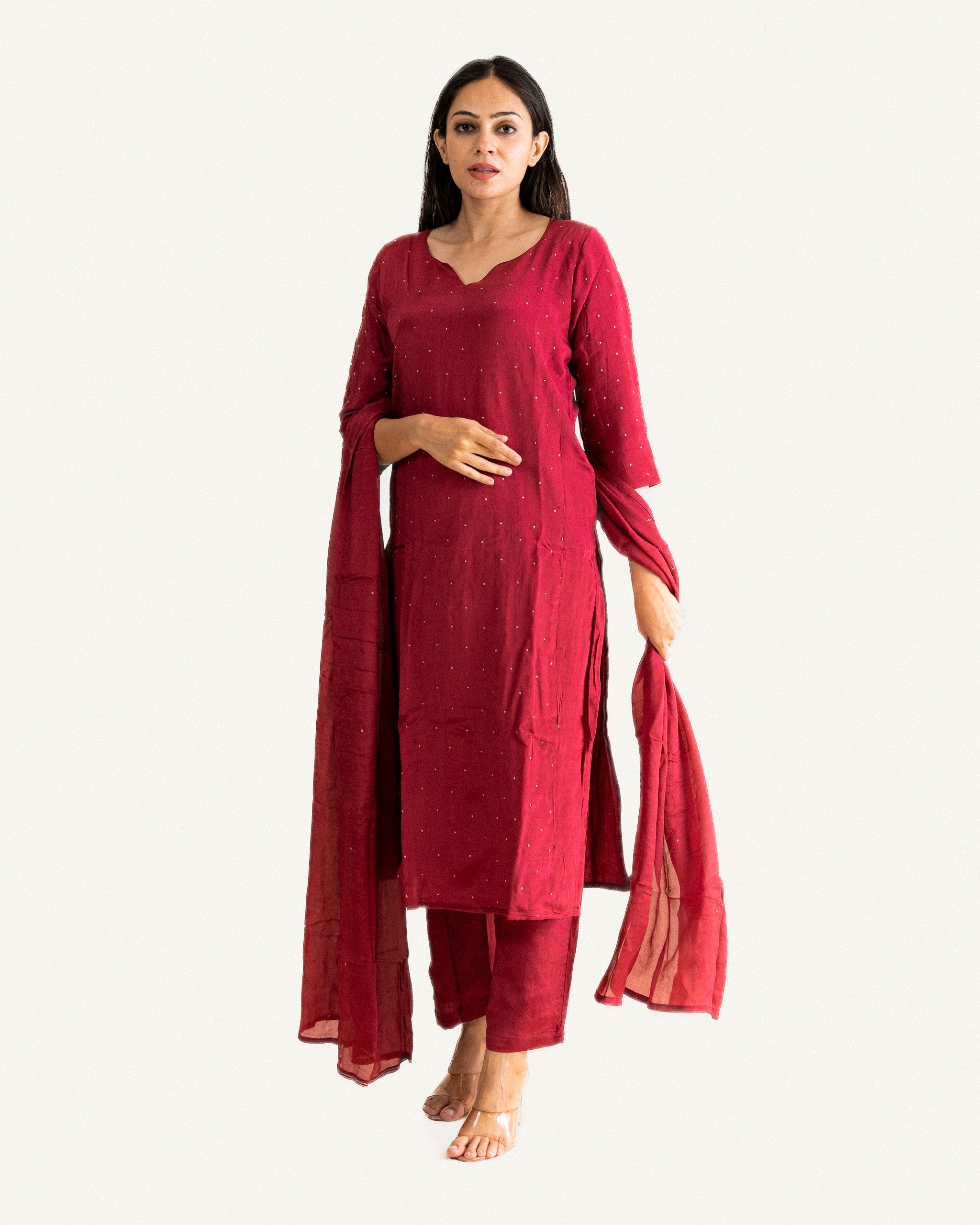 avani β kurta, pants & dupatta