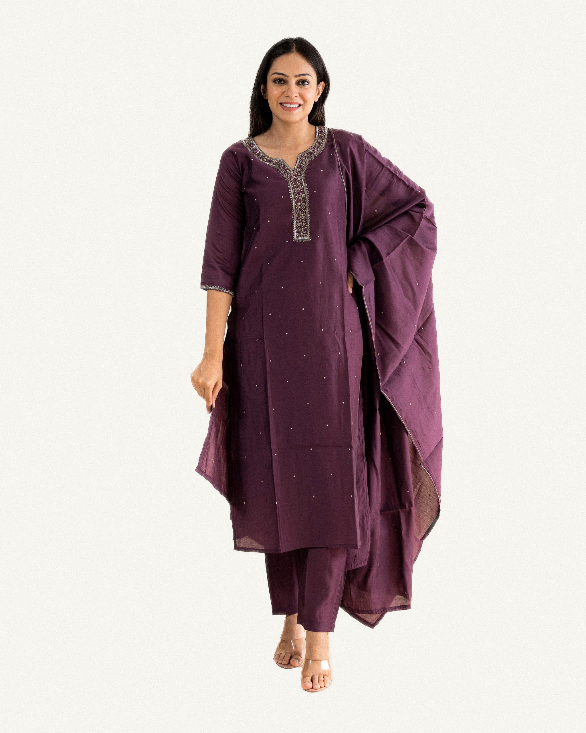 ira β kurta, pants & dupatta