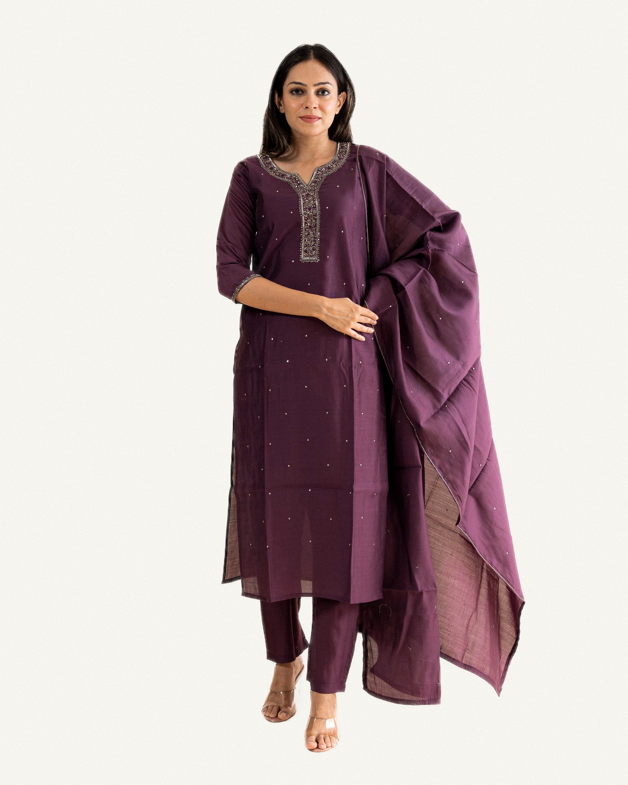 ira β kurta, pants & dupatta