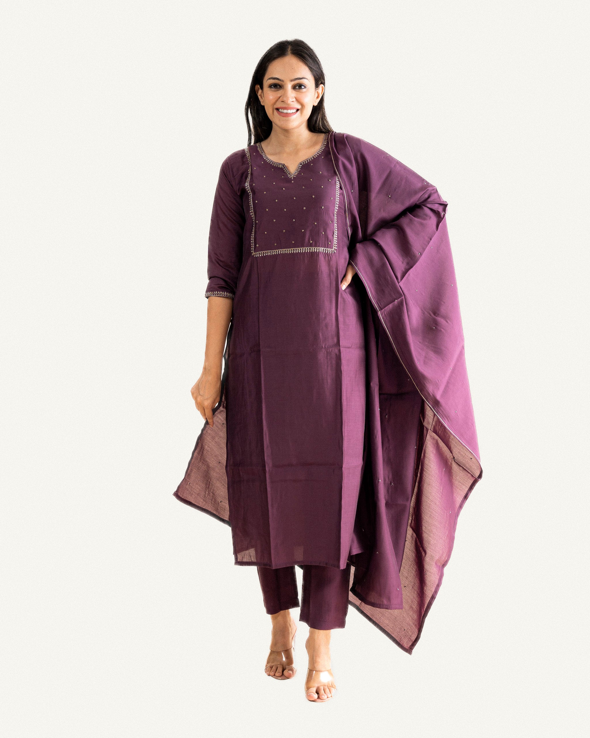 yasmin β kurta, pants & dupatta