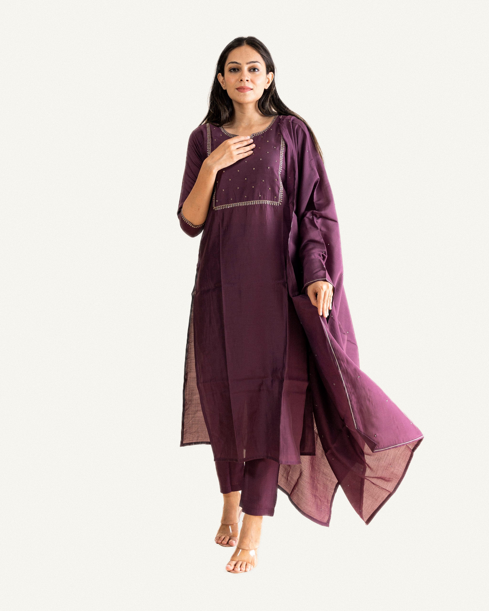 yasmin β kurta, pants & dupatta