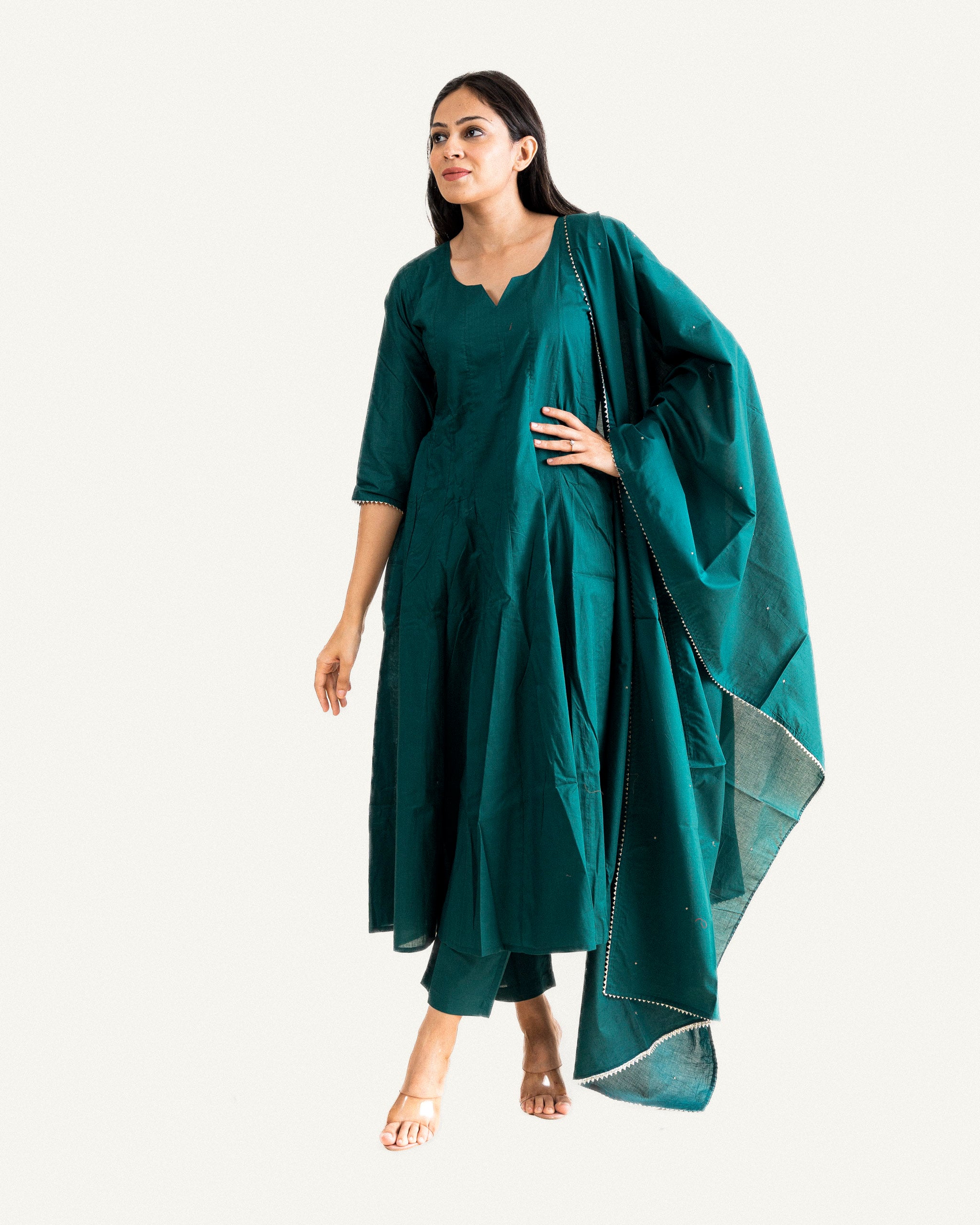 nitya β kurta, pants & dupatta