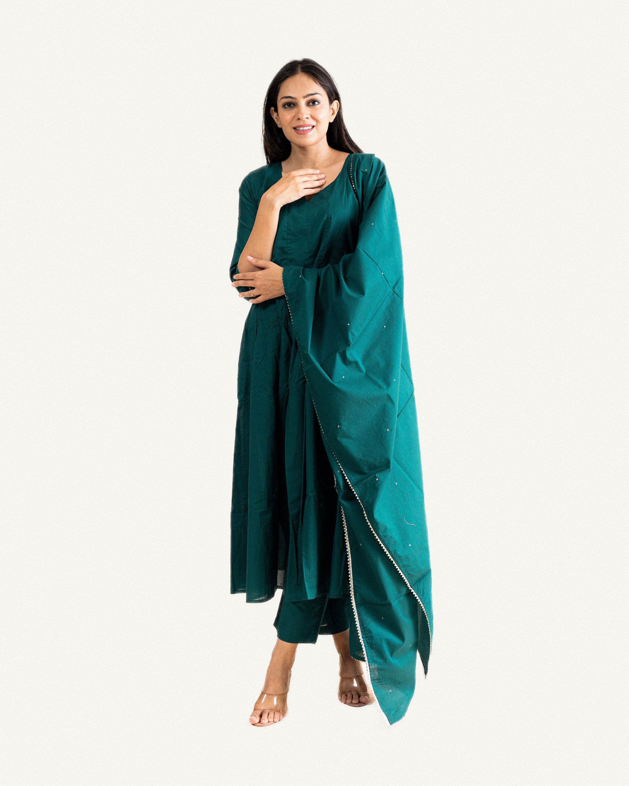nitya β kurta, pants & dupatta