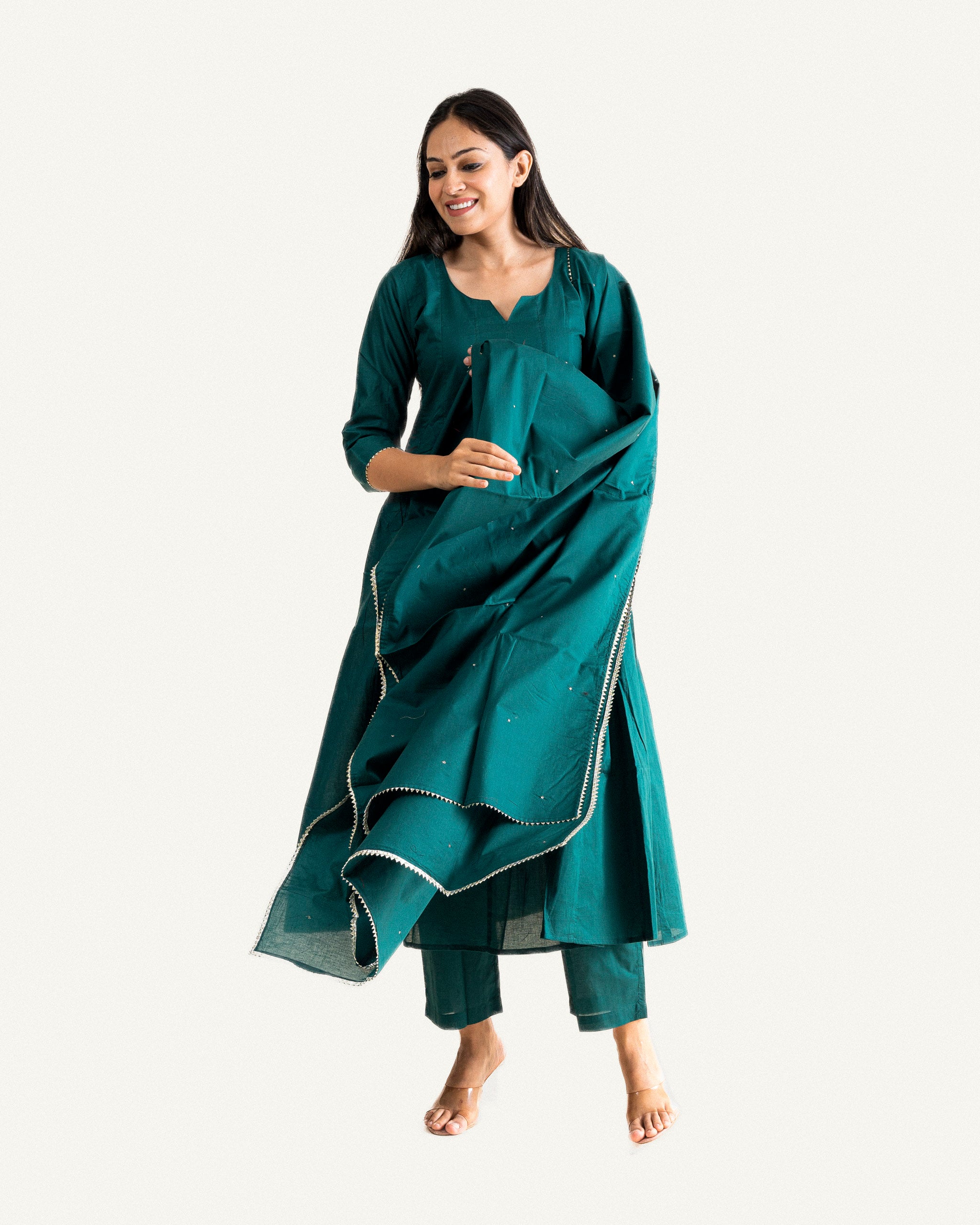 nitya β kurta, pants & dupatta