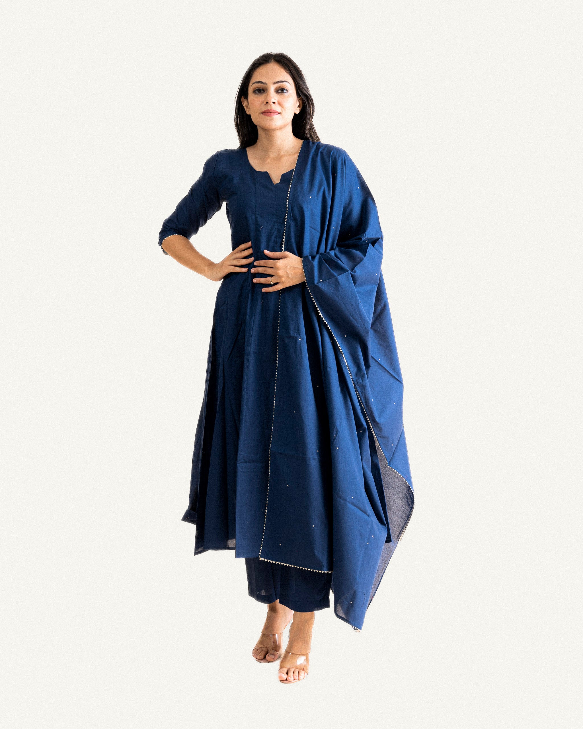 syahi β kurta, pants & dupatta