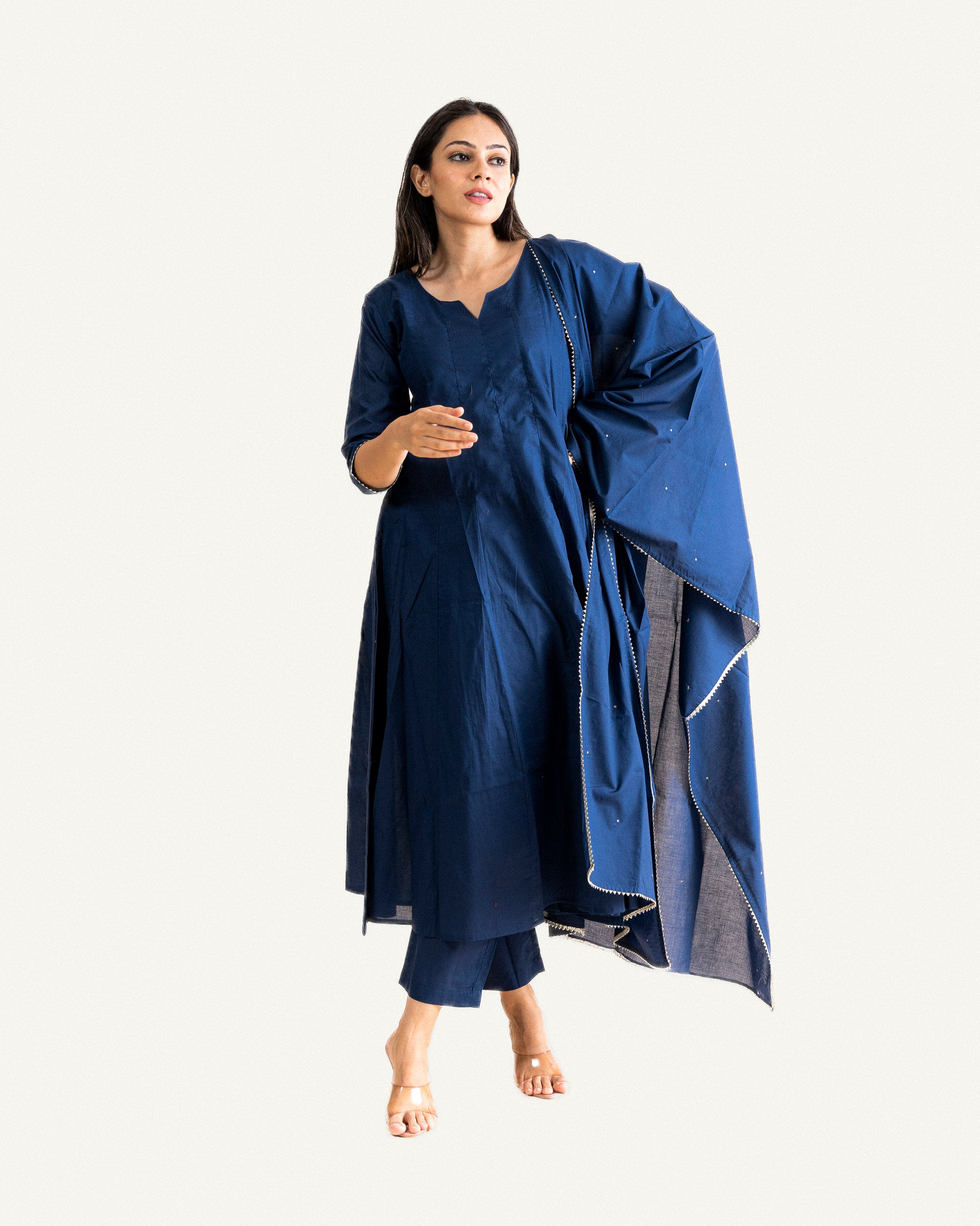 syahi β kurta, pants & dupatta