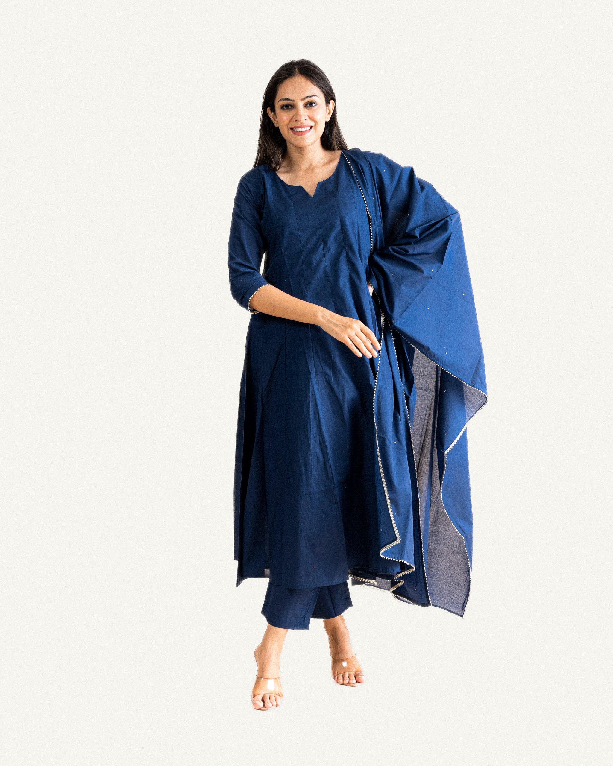 syahi β kurta, pants & dupatta
