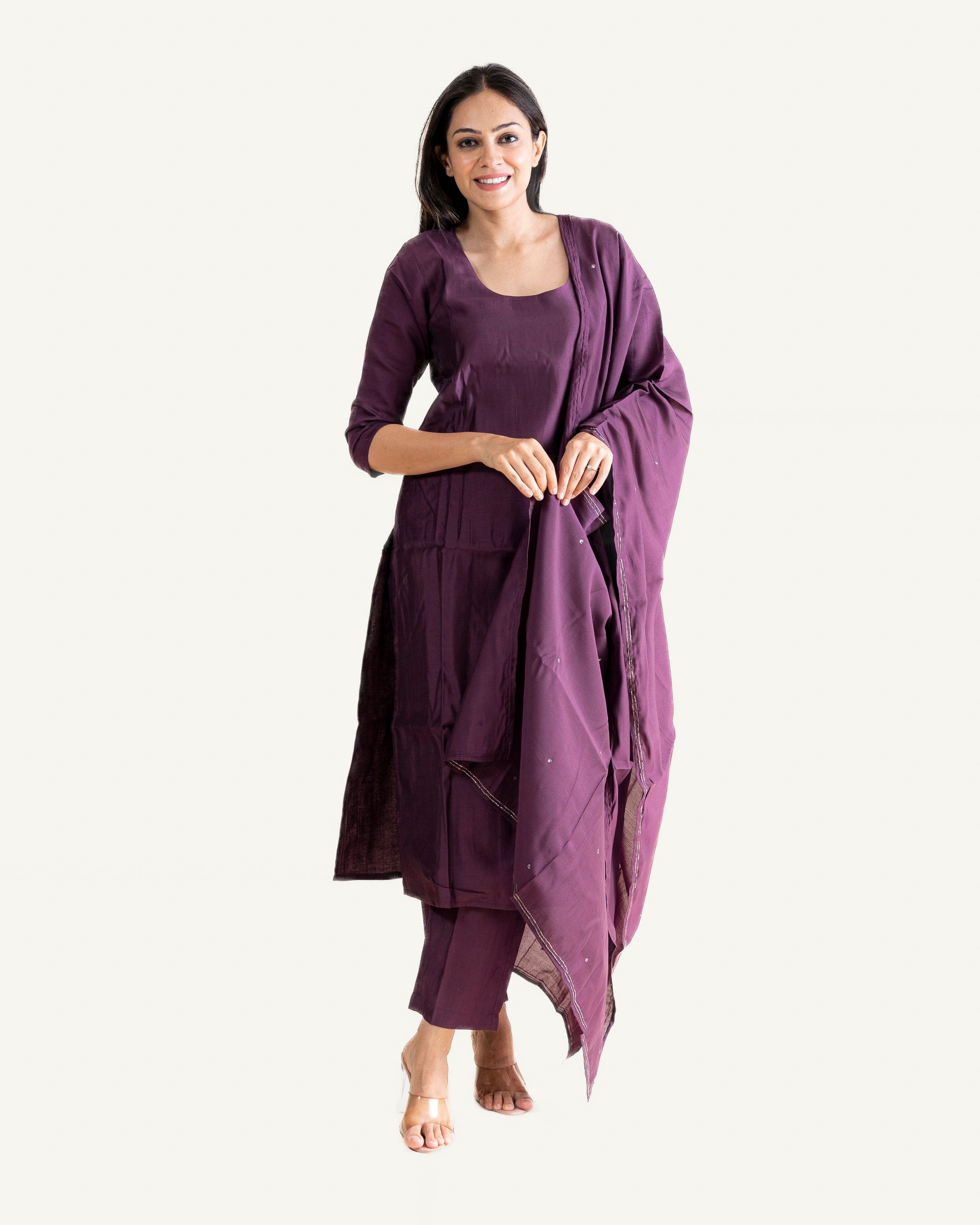 inayat β kurta, pants & dupatta