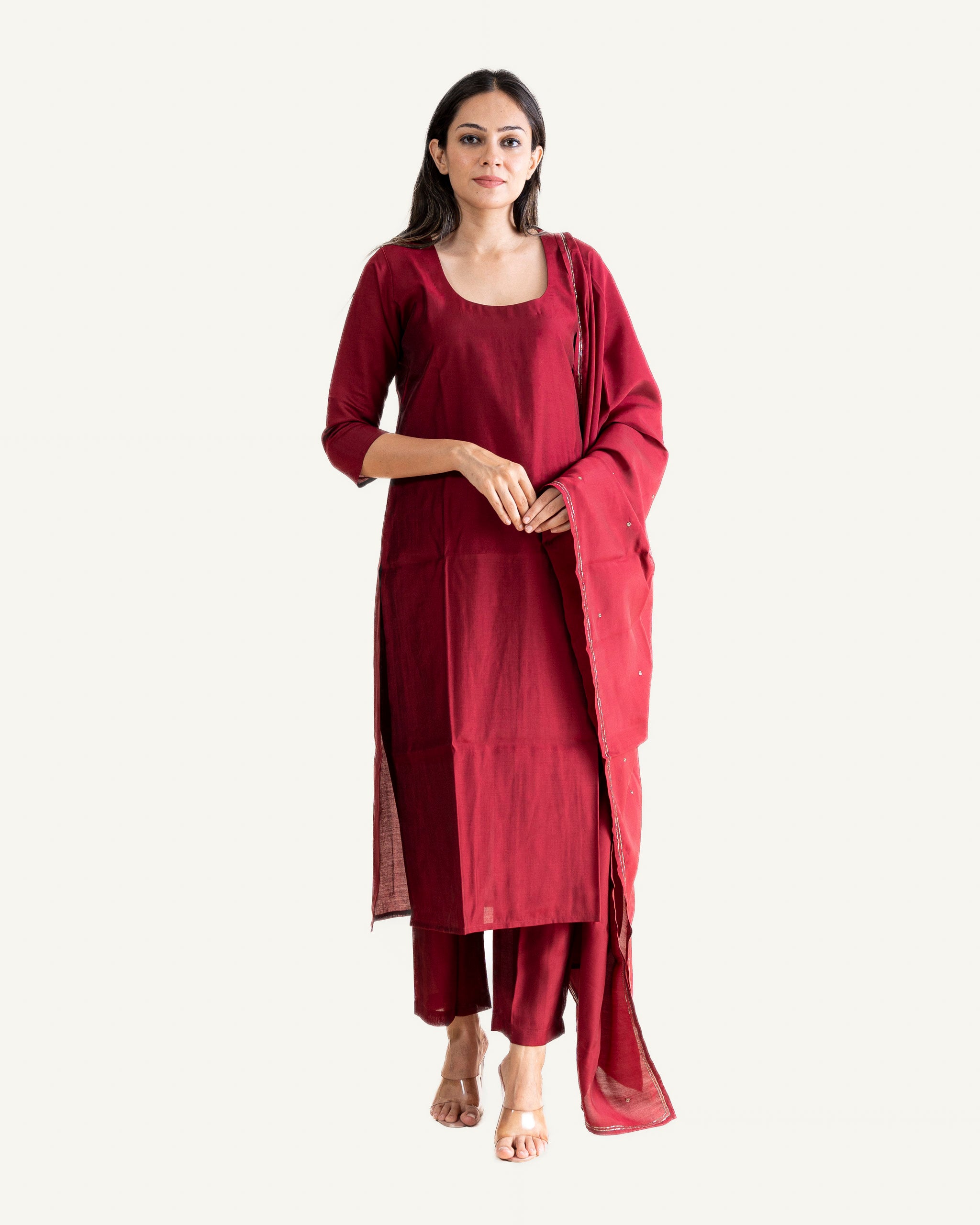 saanvi β kurta, pants & dupatta