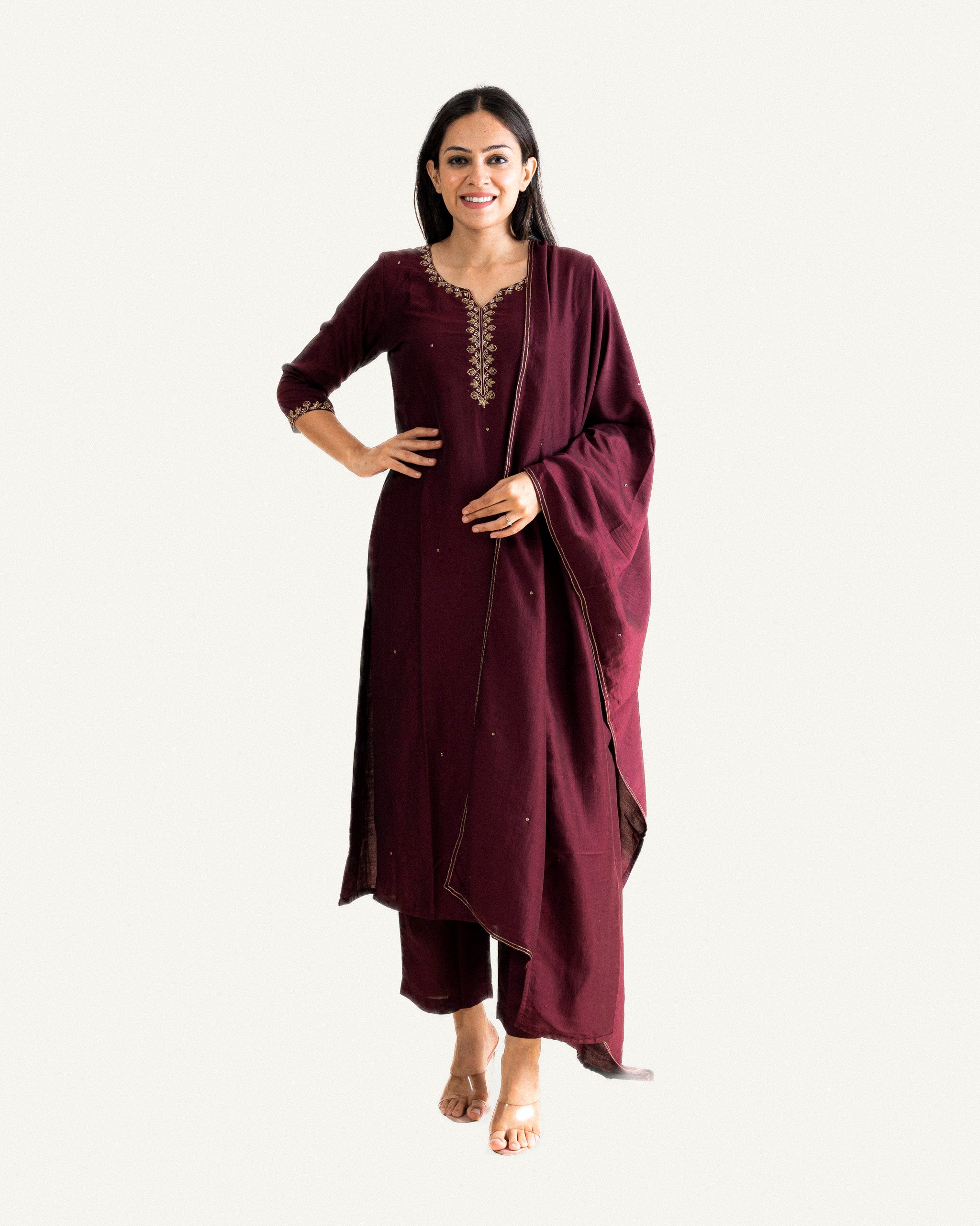 paakhi β kurta, pants & dupatta