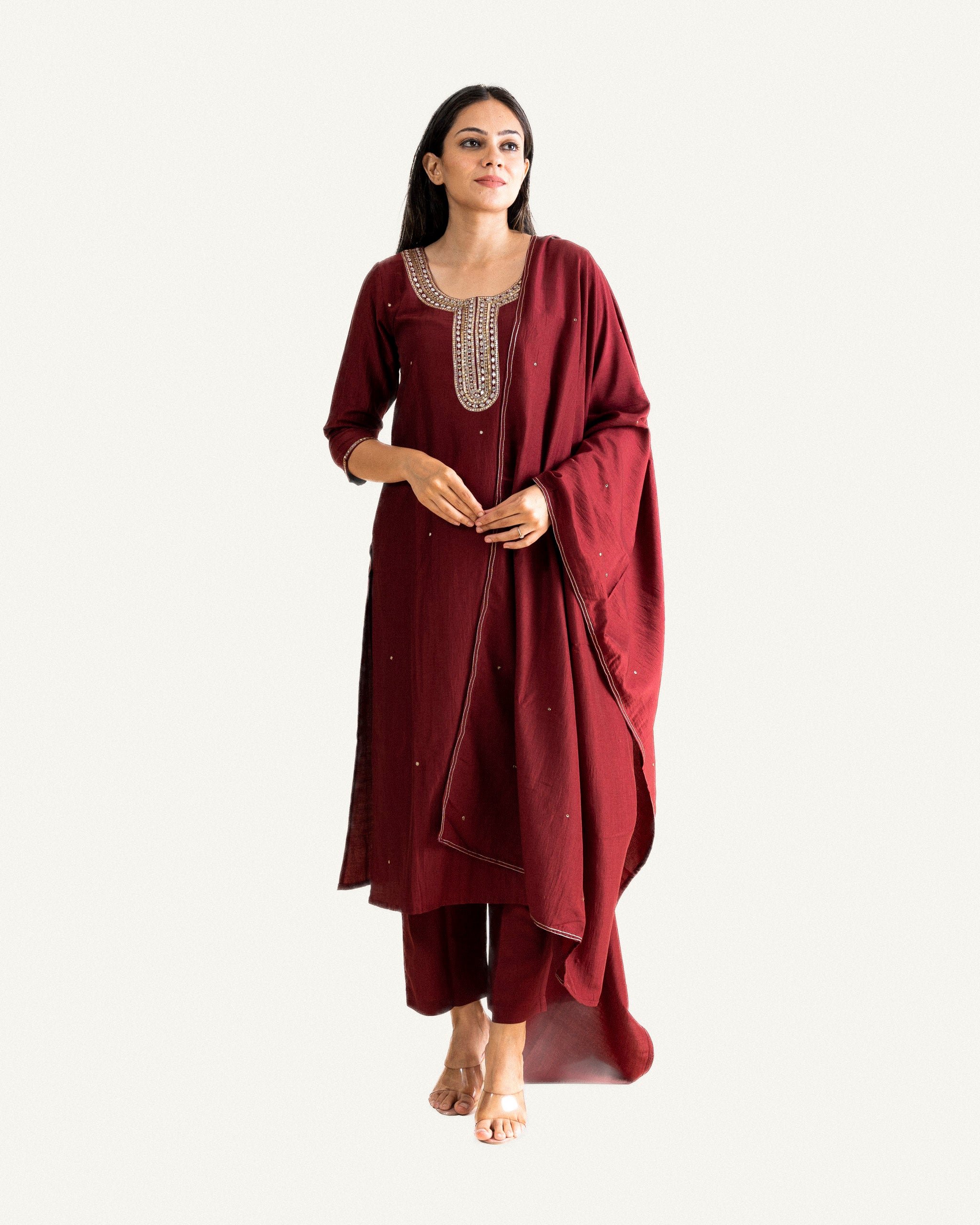 jhelum β kurta, pants & dupatta