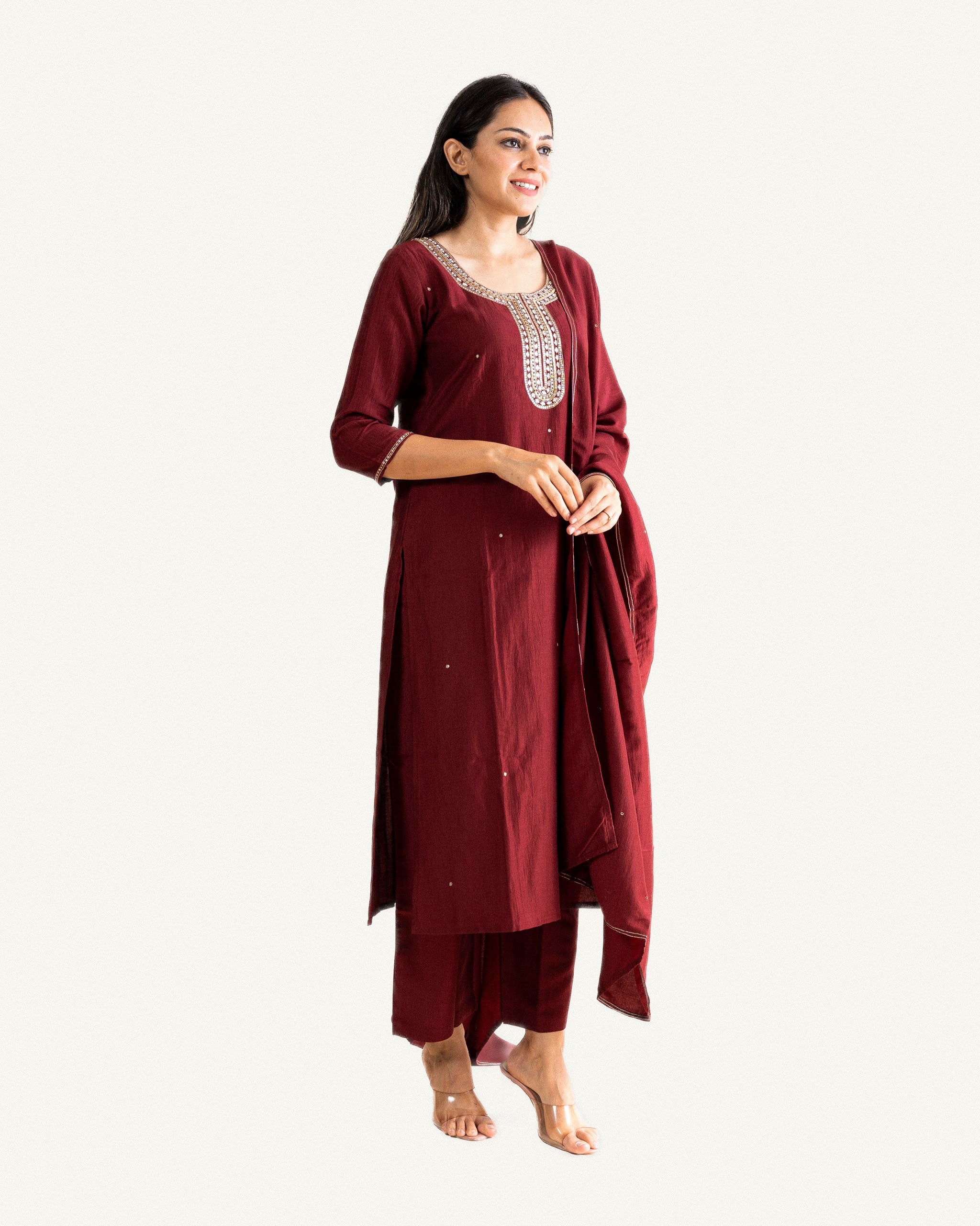 jhelum β kurta, pants & dupatta