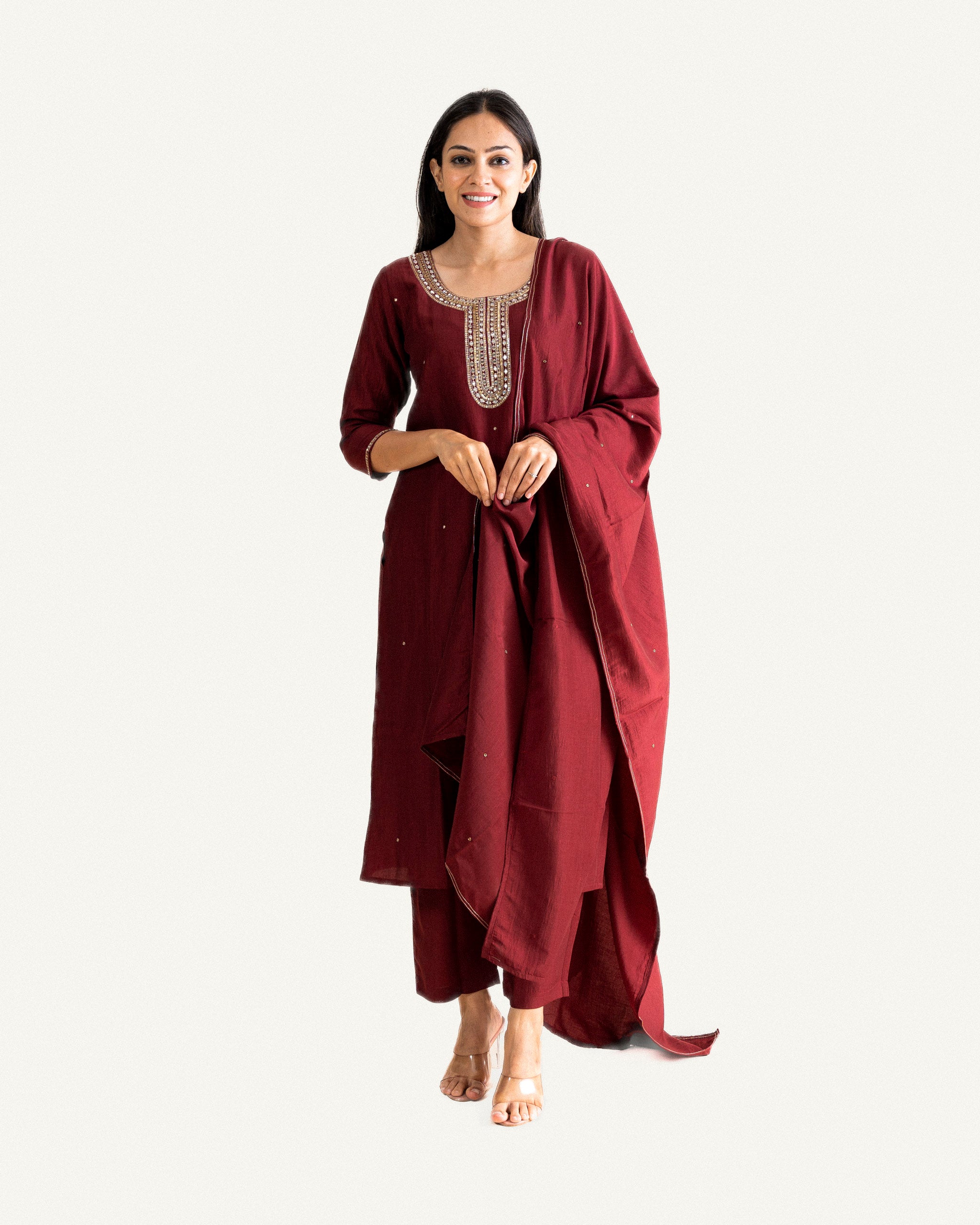 jhelum β kurta, pants & dupatta
