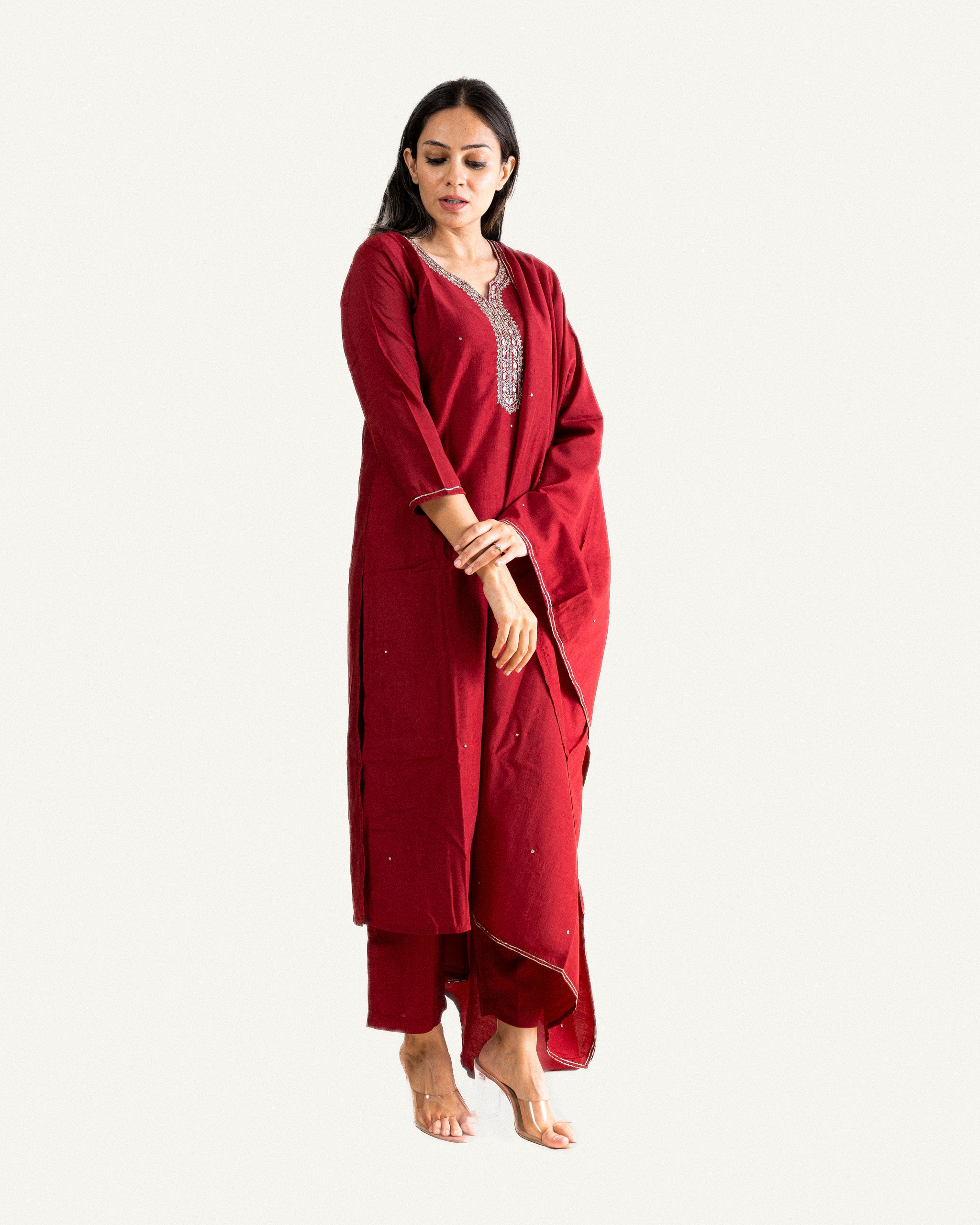 kalista β kurta, pants & dupatta
